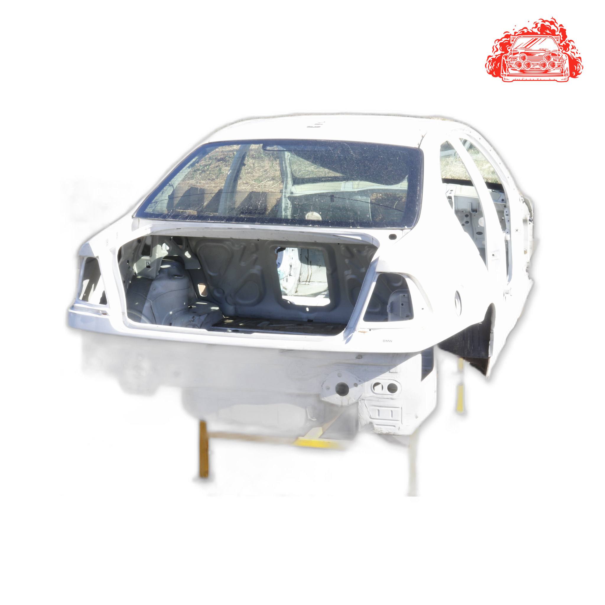 Salvaged BMW 320i A/T (E46) Chassis