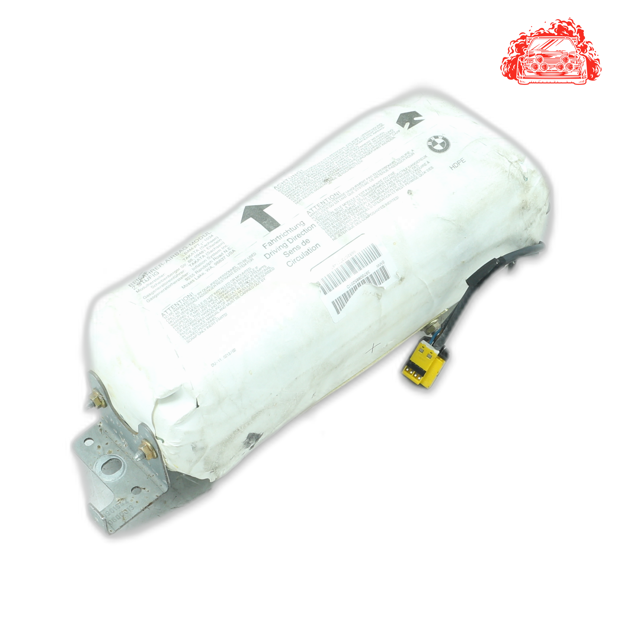 Used BMW 320i A/T (E46) Dashboard Airbag - OEM Part 39700885201D