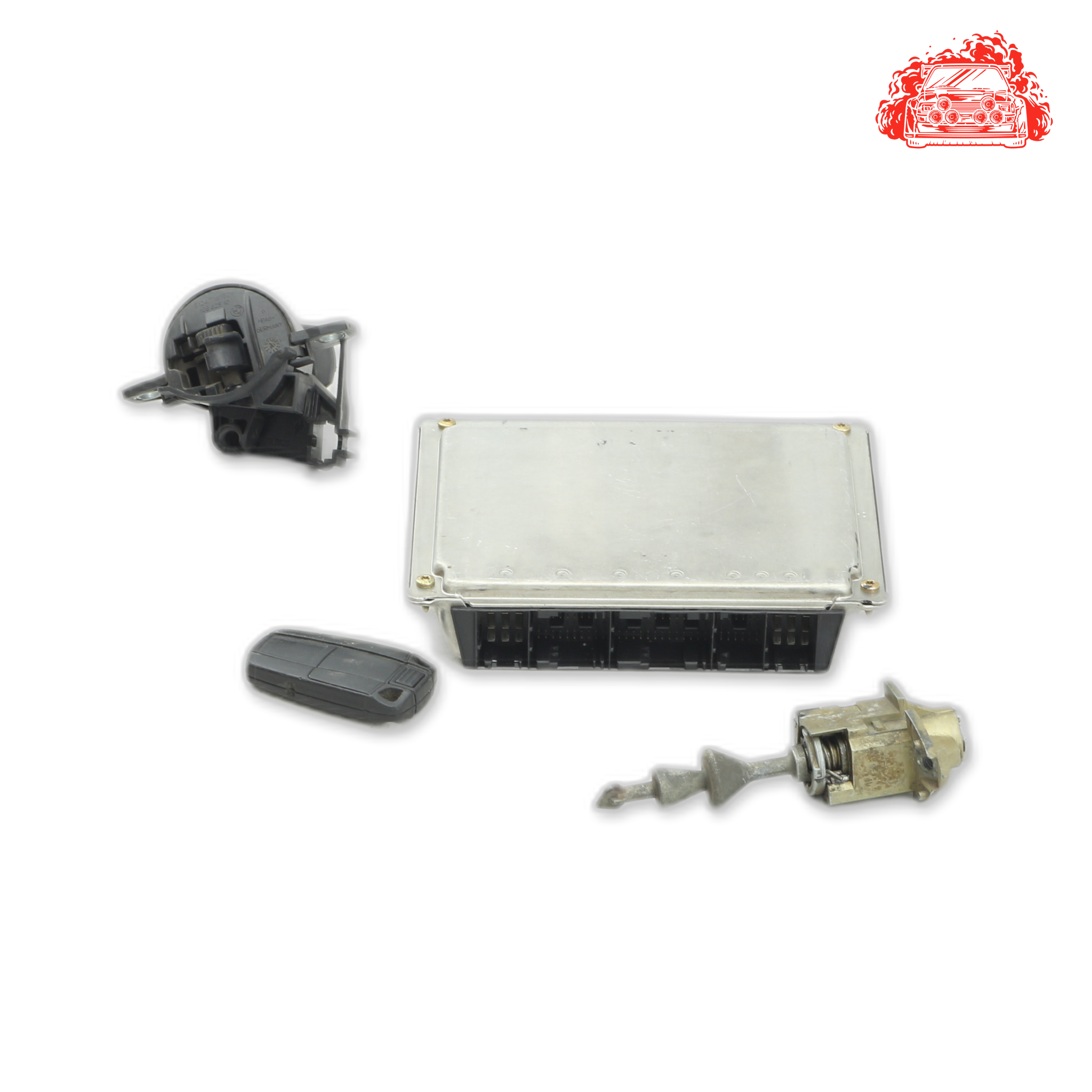 BMW 320i A/T (E46) ECU + Ignition + Keys + Barrels