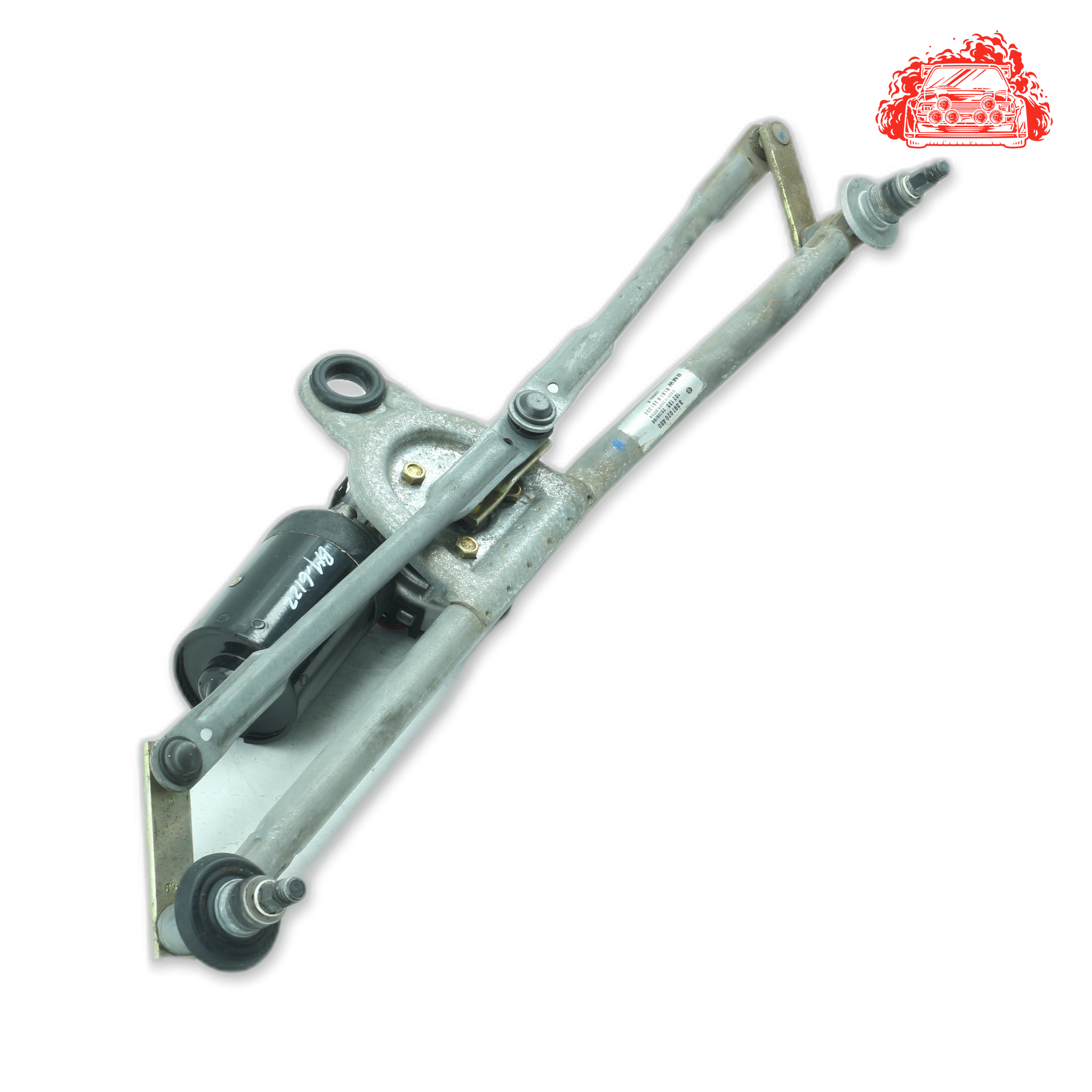 Used BMW 320i A/T (E46) Front Wiper Mechanism & Motor - OEM Part 67638362158
