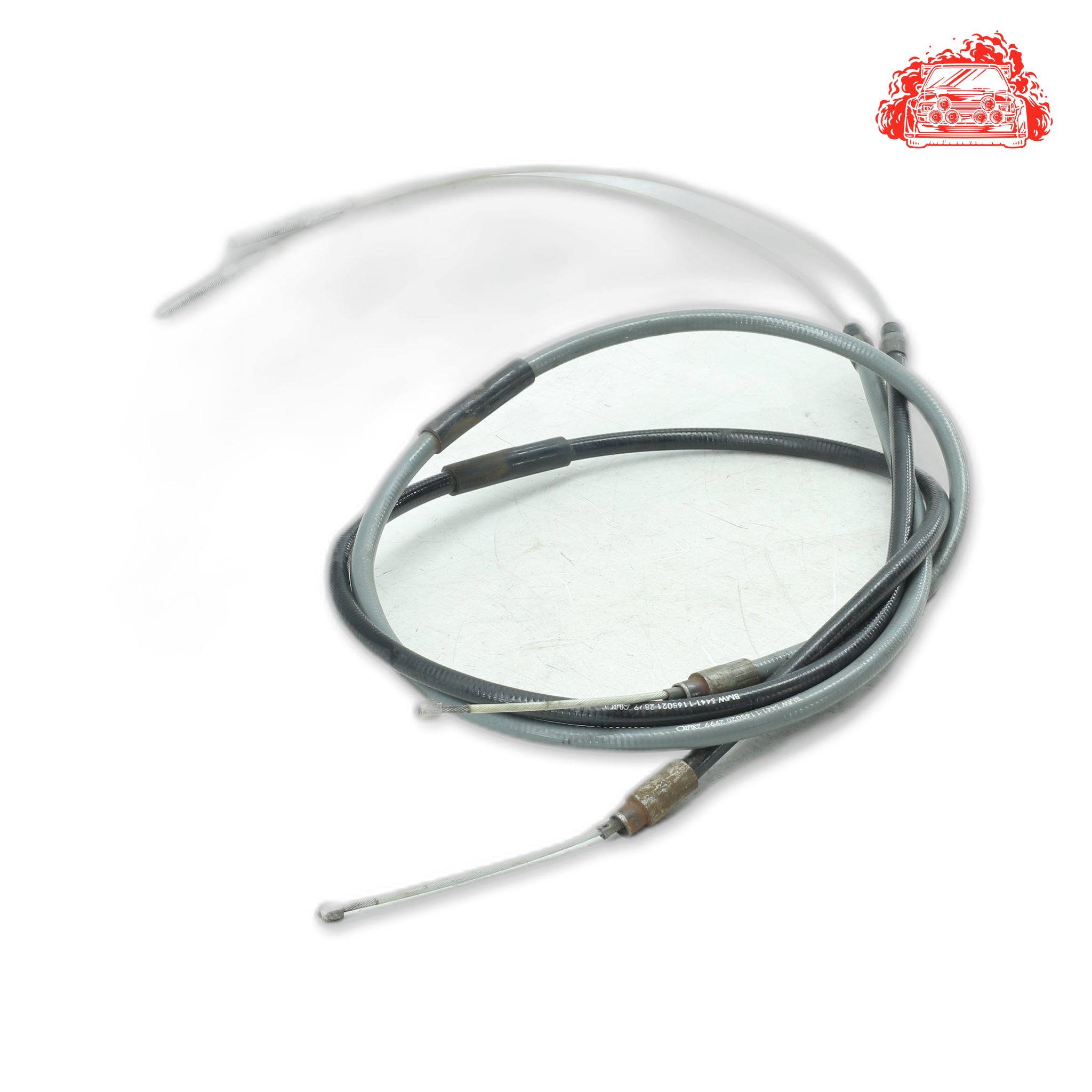 Used BMW 320i A/T (E46) Handbrake Cables - OEM Part 34411165021