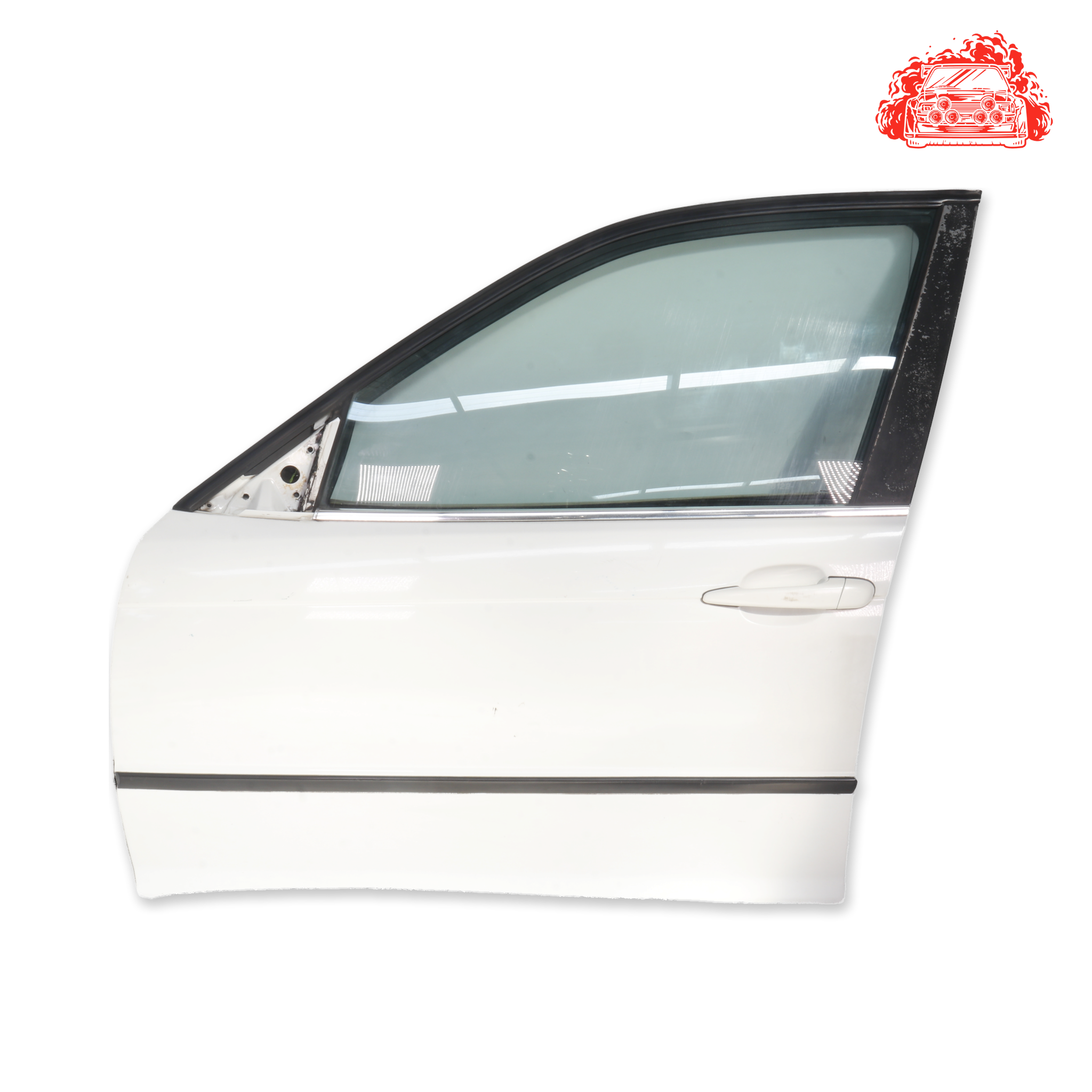 Salvaged BMW 320i A/T (E46) Passenger Side Front Door