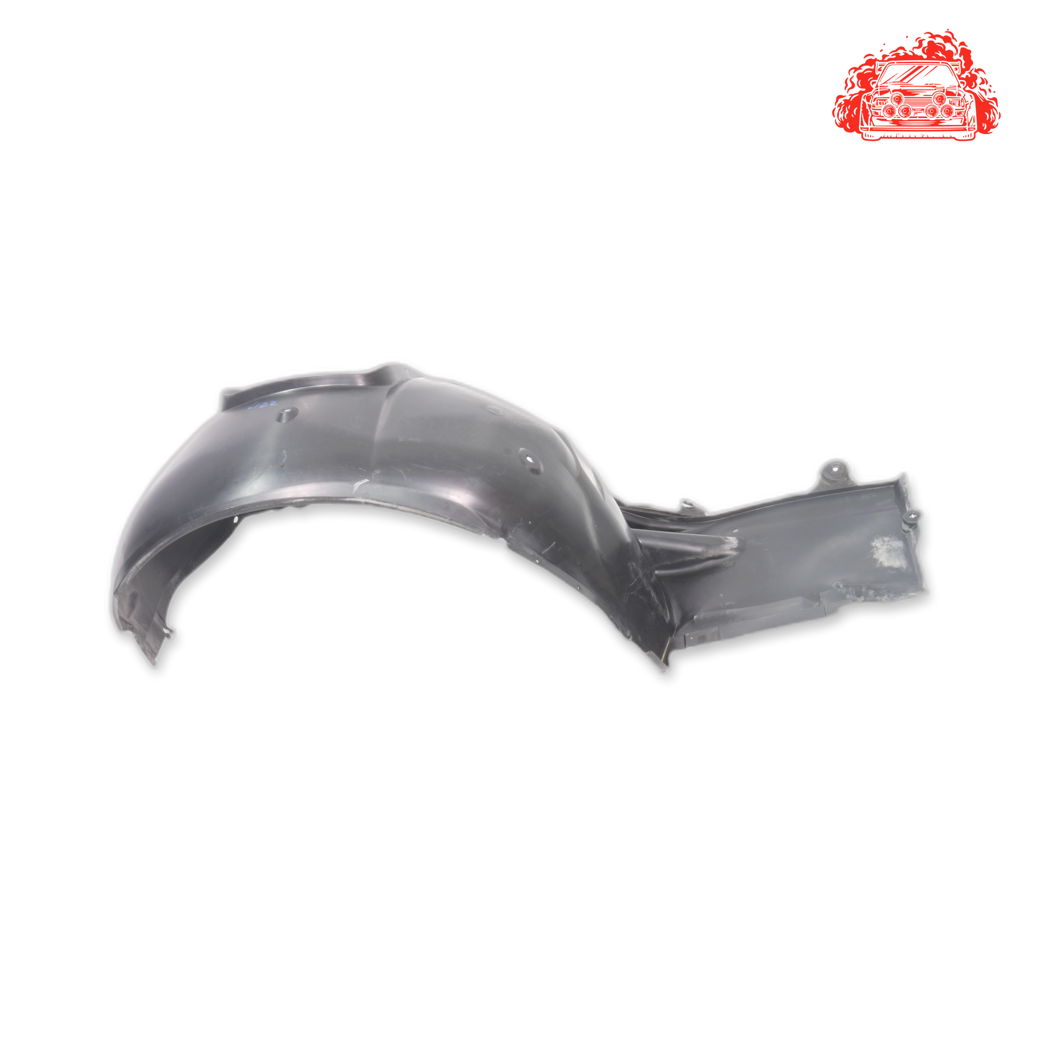 Used BMW 320i A/T (E46) Passenger Side Front Fender Liner - OEM Part 51718193809
