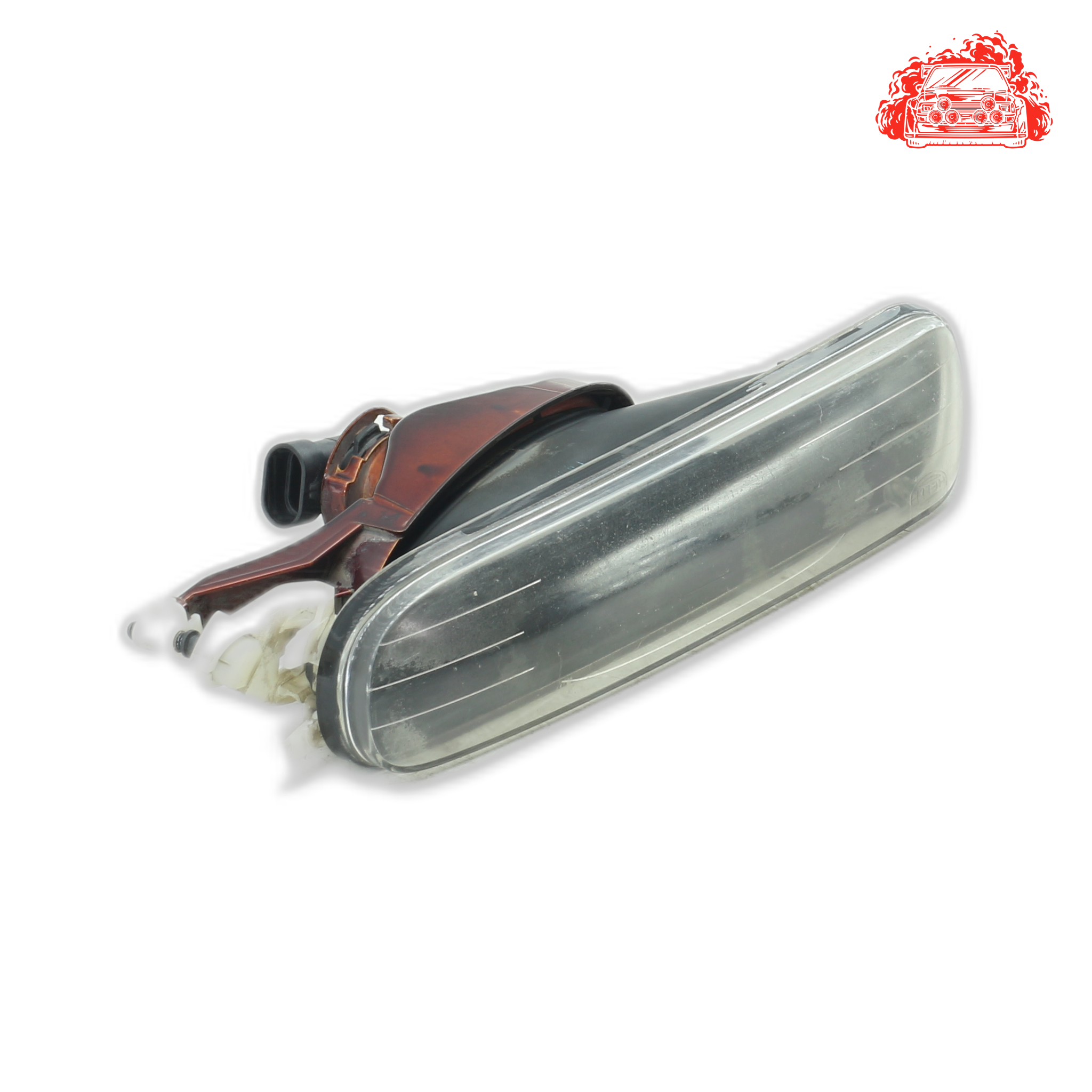 Used BMW 320i A/T (E46) Passenger Side Front Fog Light - OEM Part 147271LI