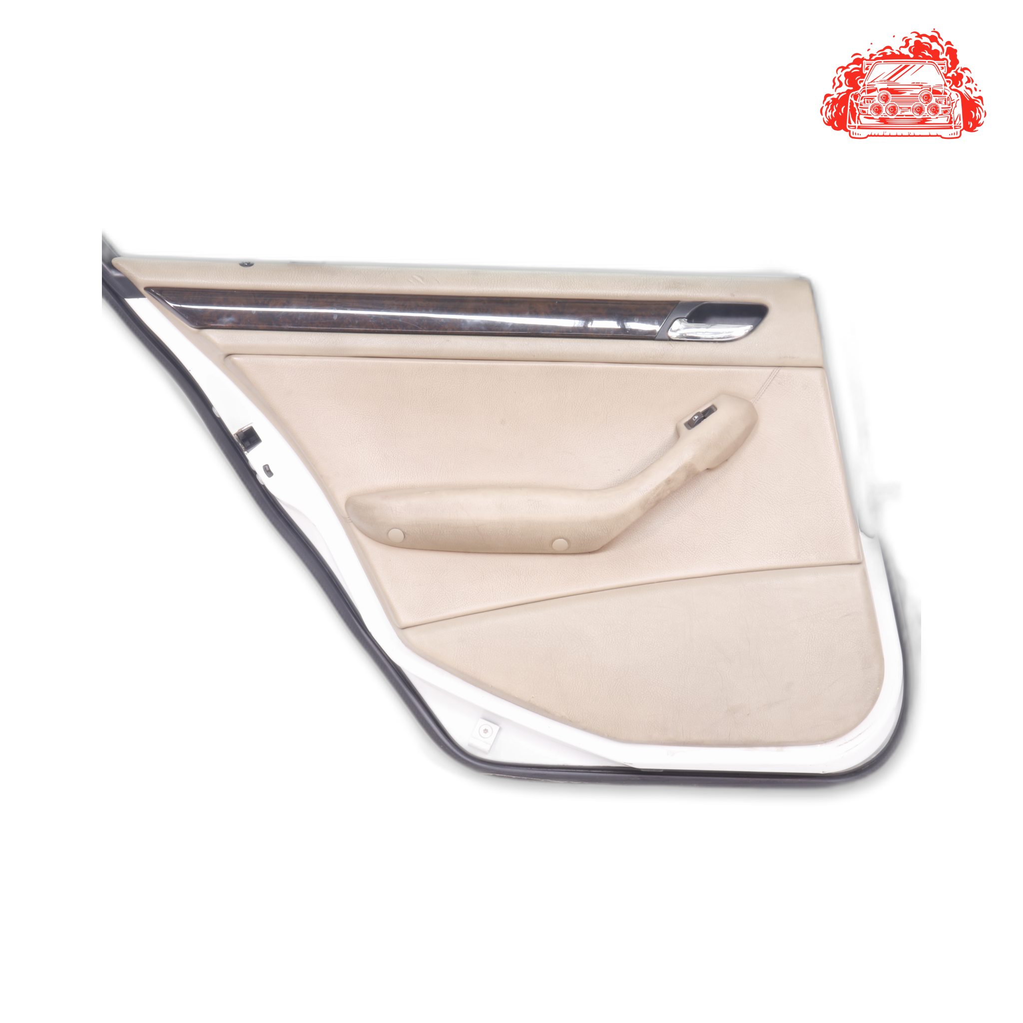 Salvaged BMW 320i A/T (E46) Passenger Side Rear Door Panel