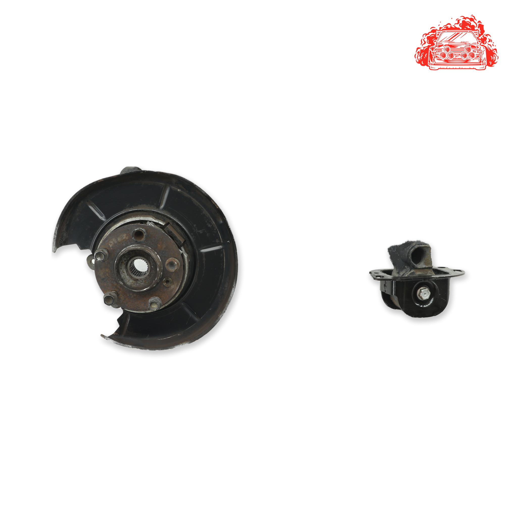Used BMW 320i A/T (E46) Passenger Side Rear Knuckle and Hub