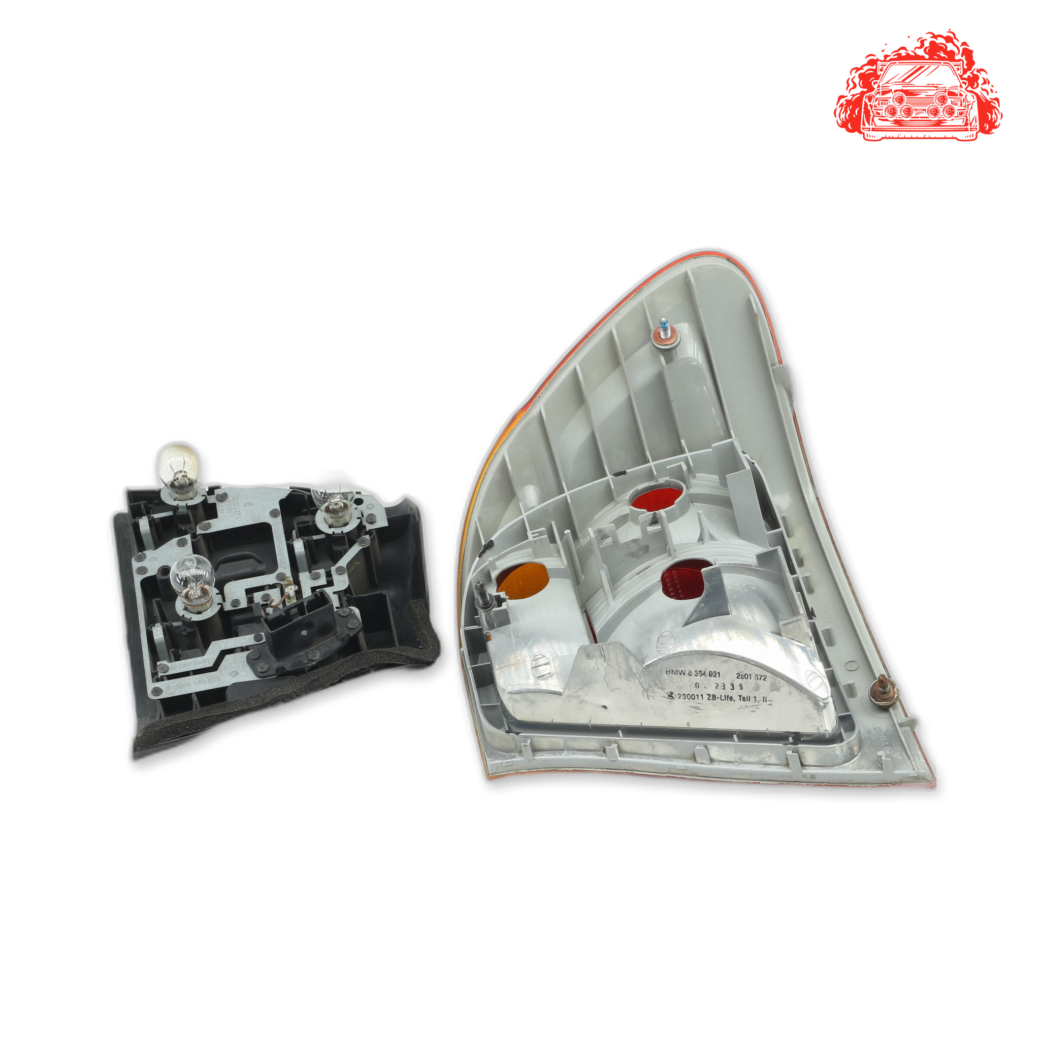Used BMW 320i A/T (E46) Passenger Side Tail Light - OEM Part BMW8364923