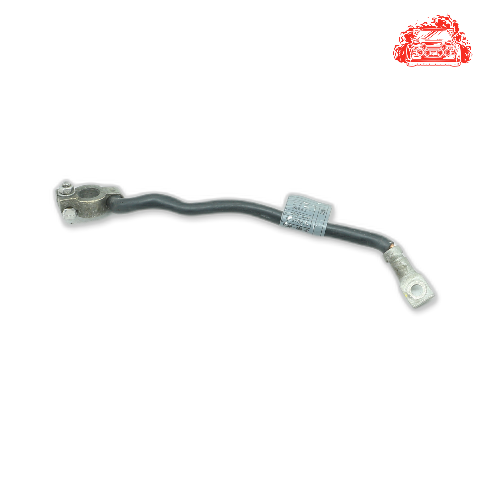 Used BMW 320i A/T (E46) Positive & Negative Battery Cable - OEM Part 8374991