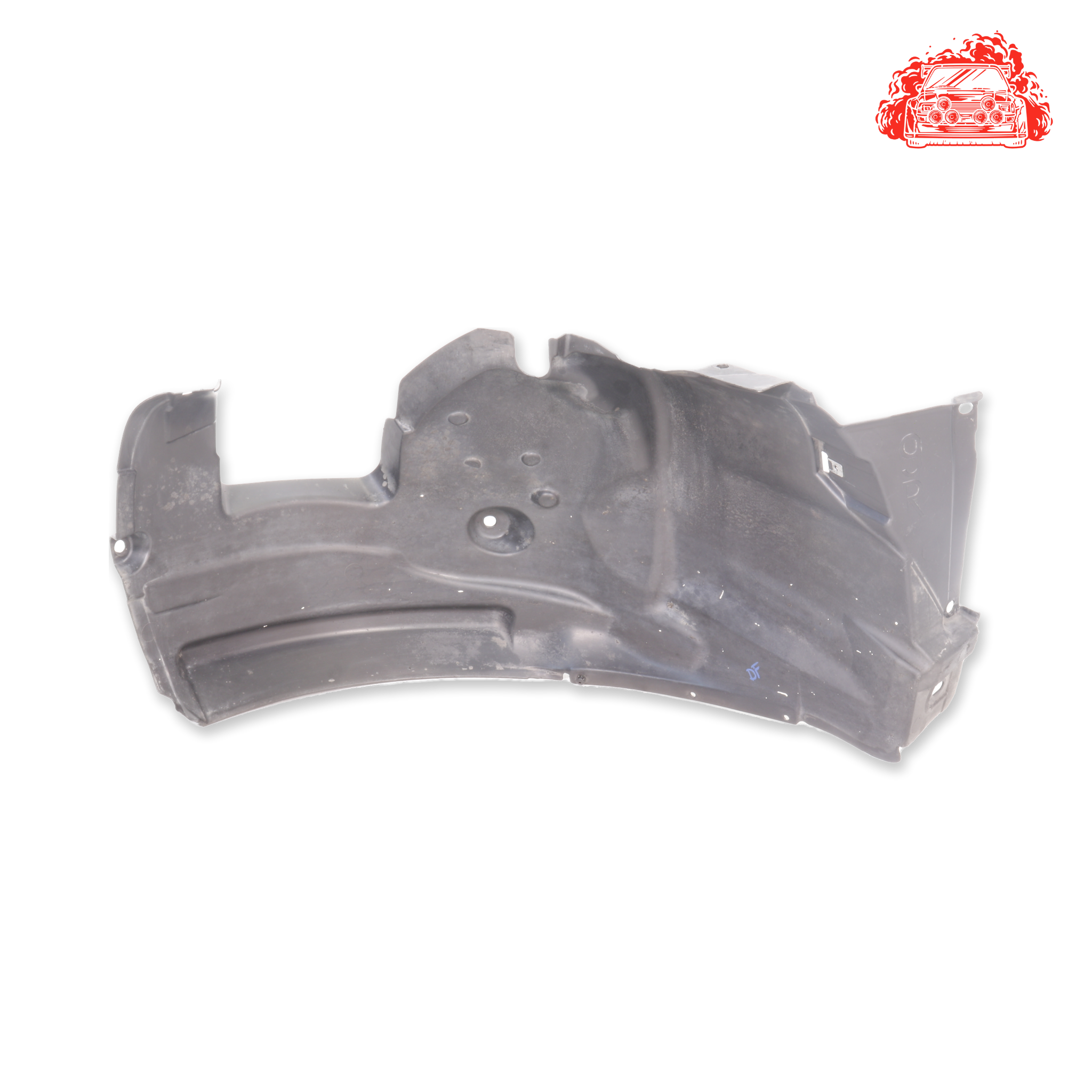 Used BMW 320i A/T (E90) Driver Side Front Fender Liner - OEM Part 51717059378