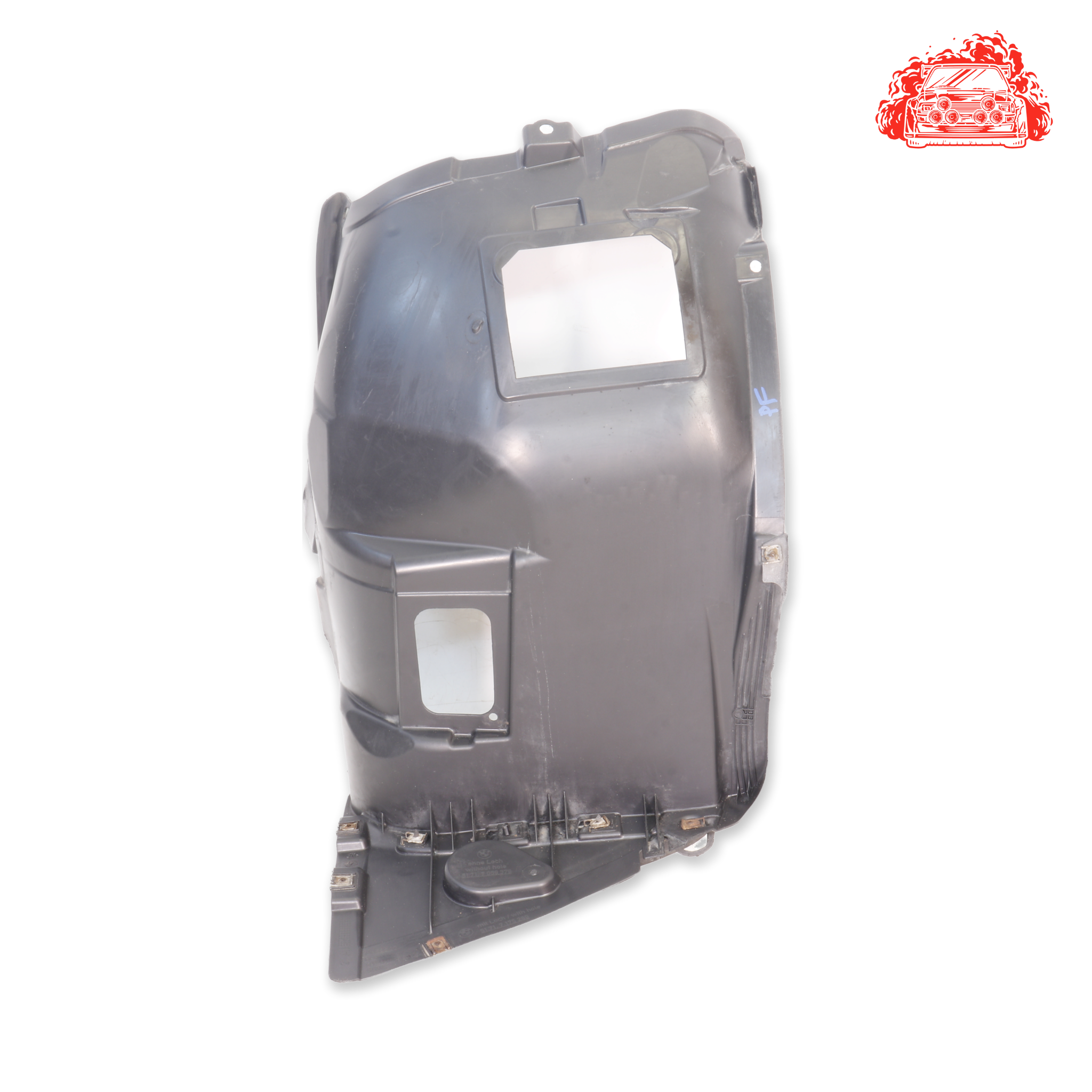 Used BMW 320i A/T (E90) Passenger Side Front Fender Liner - OEM Part 51717059377,51717175289