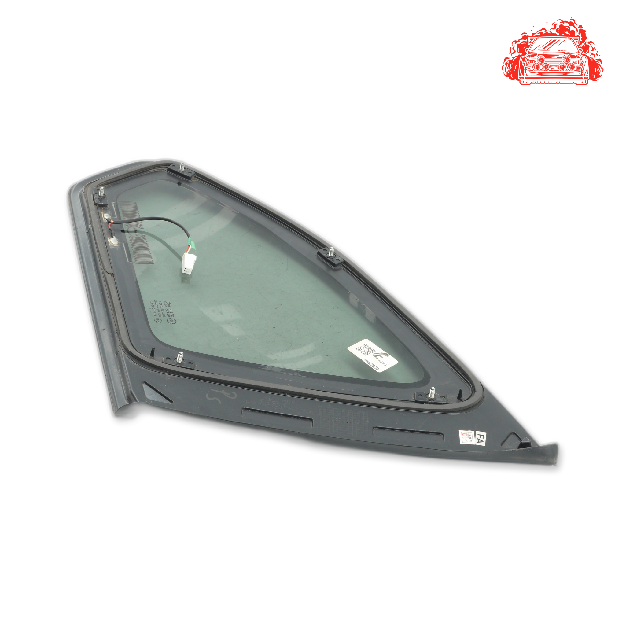Used Chevrolet Captiva 2.4 LT White Passenger Side Rear Quarter Window