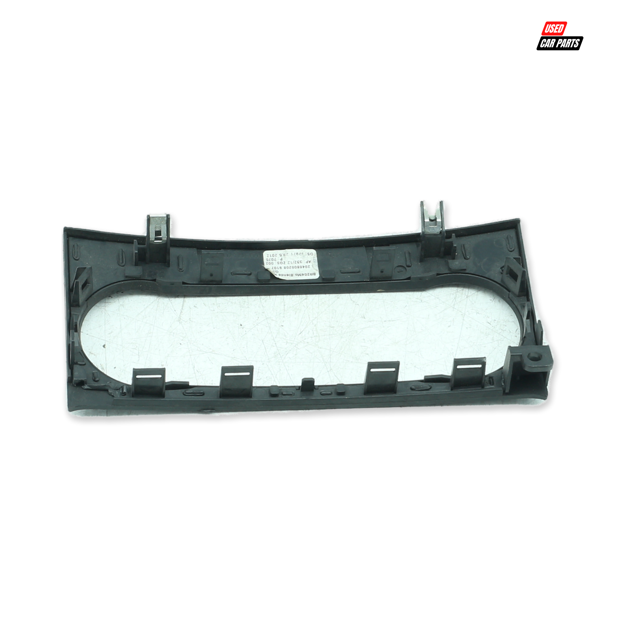 Used Climate Control Cover Trim (Part Number A2046809208) for 2012 Mercedes-Benz C180