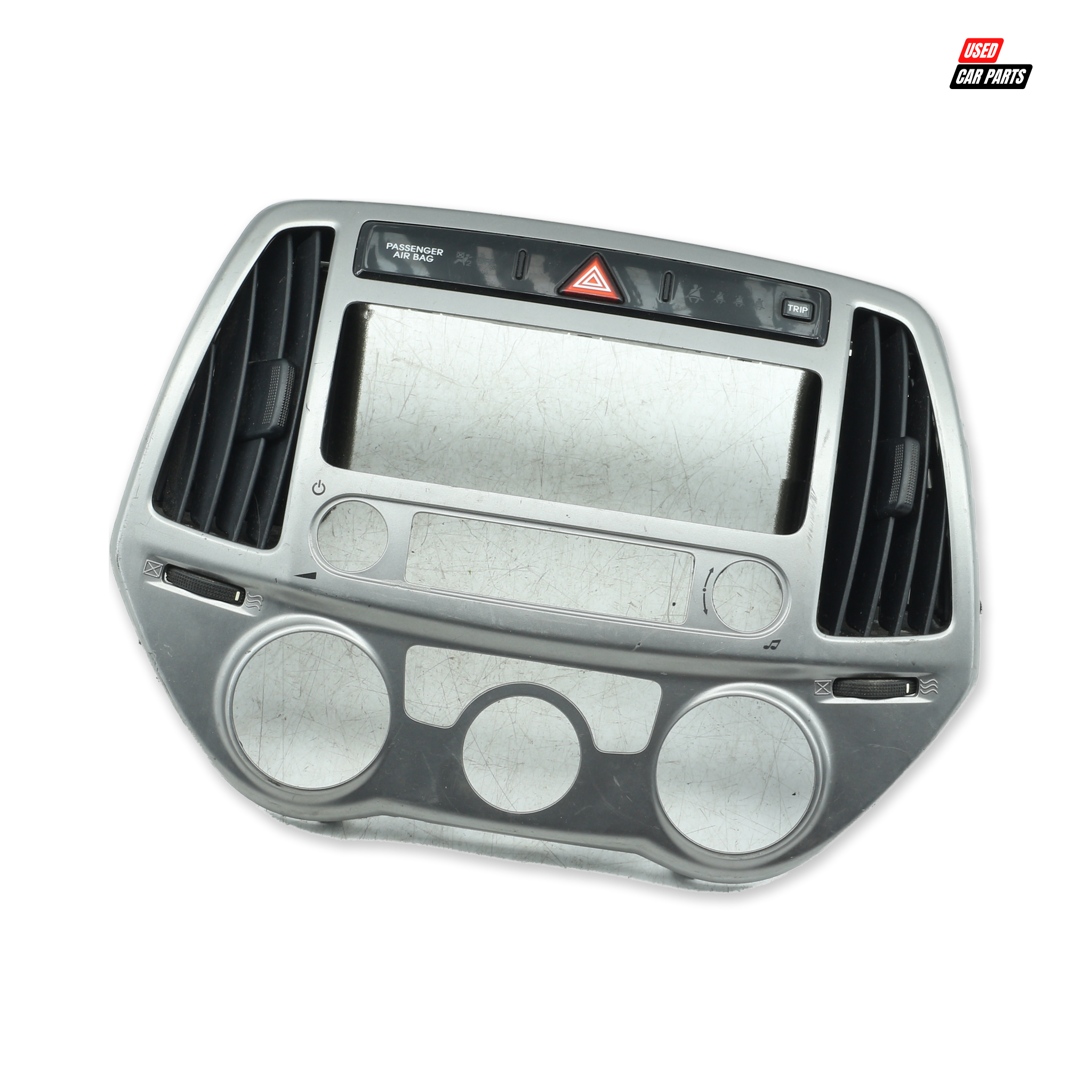 Used Dashboard Center Vent Switches (Part Number 299113651) for 2014 Hyundai i20 Active