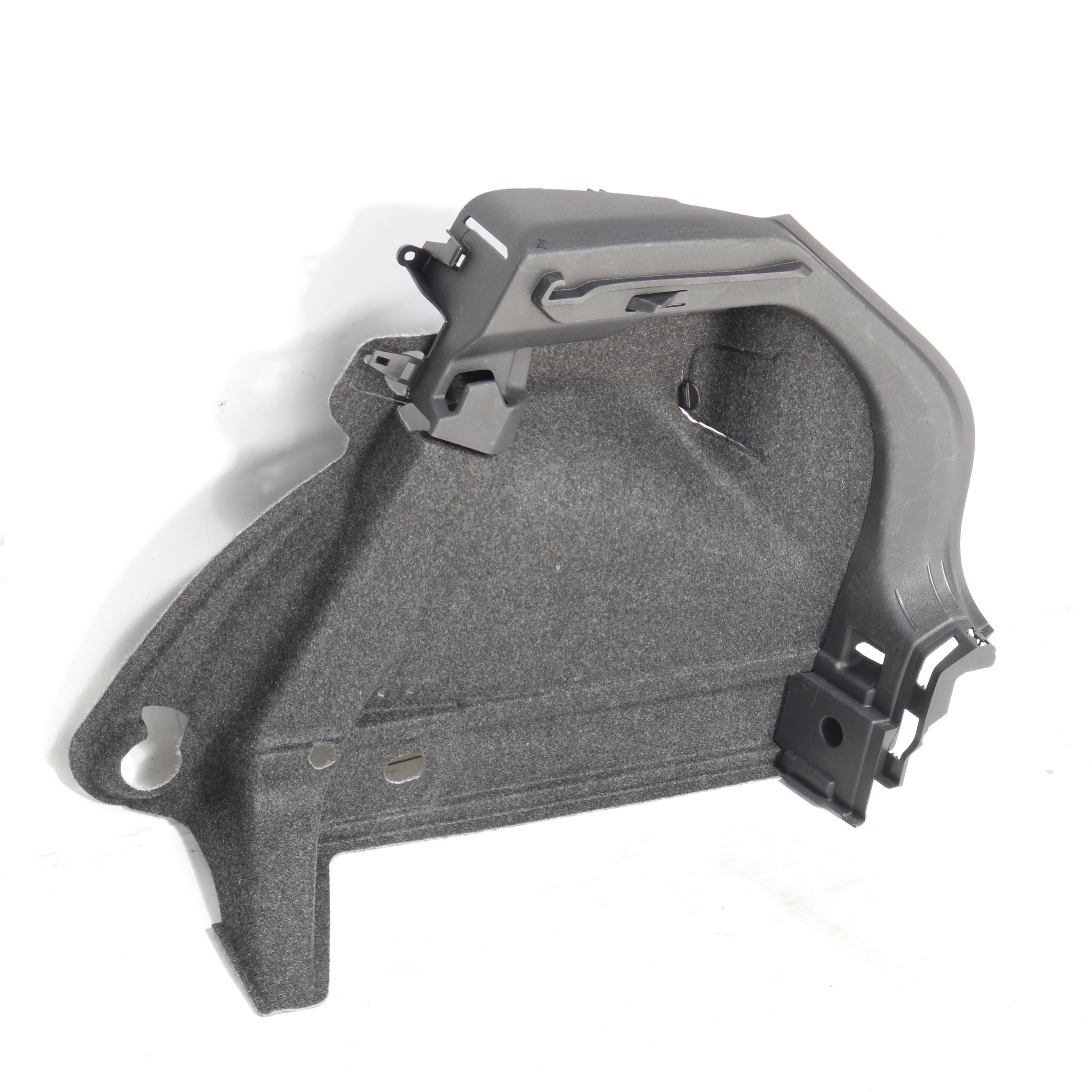 Used VOLKSWAGEN POLO 1.2 TRENDLINE DSG Driver side rear boot lining carpet - OEM Part 2G6867762C