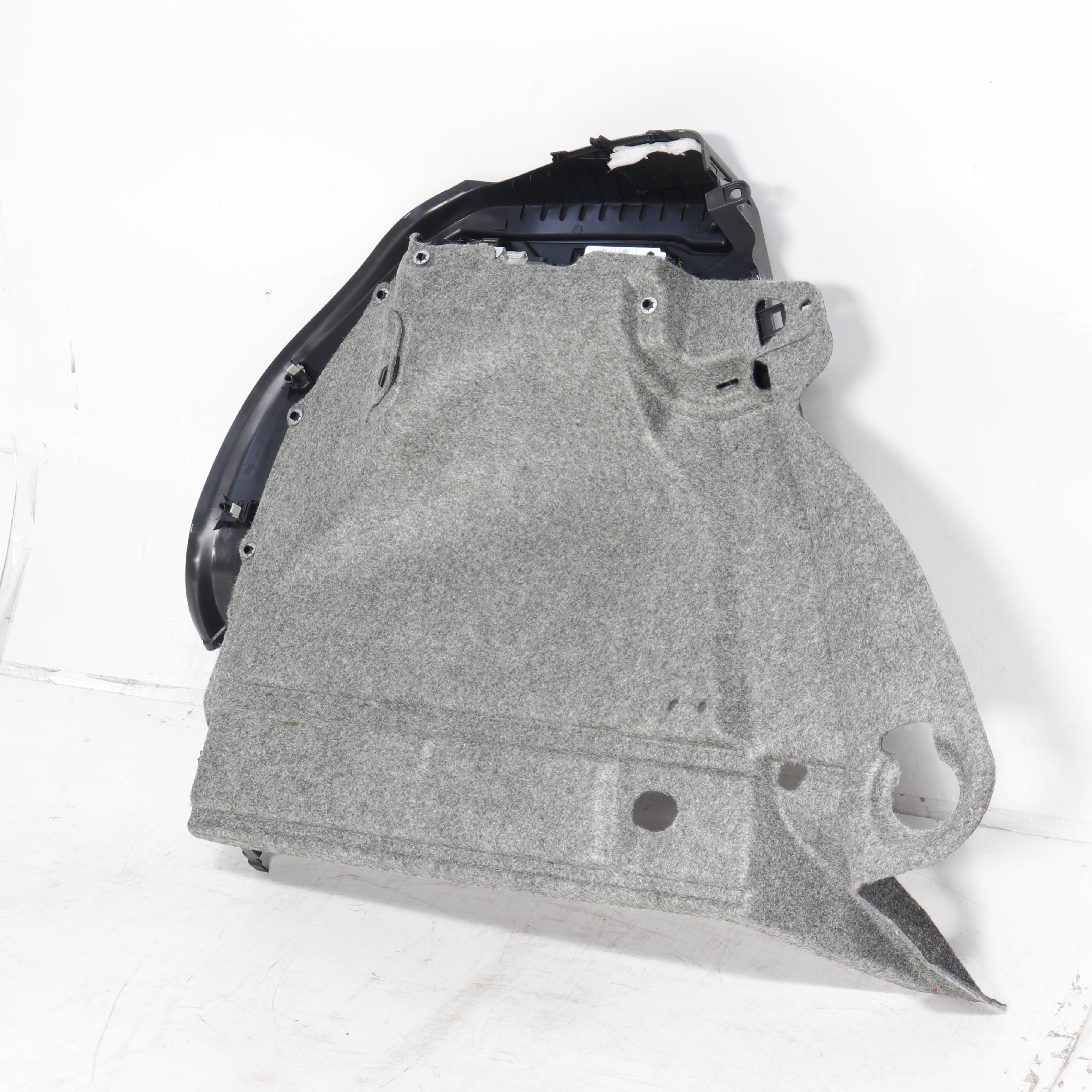 Used VOLKSWAGEN POLO 1.2 TRENDLINE DSG Driver side rear boot lining carpet - OEM Part 2G6867762C