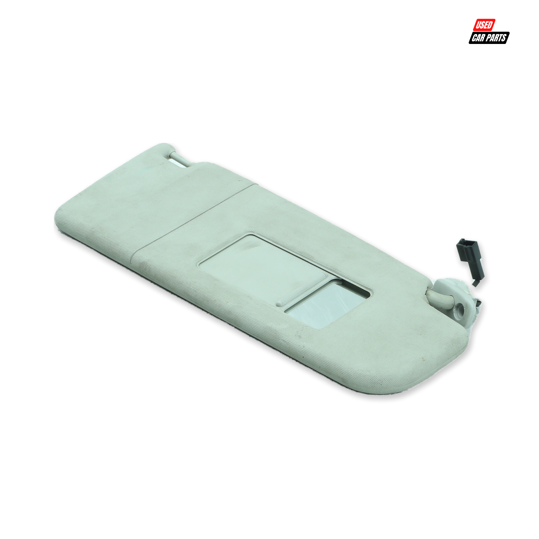 Used Driver Side Sun Visor Part Number 6Q0857552E for 2009 Volkswagen Polo Mk4 Sedan