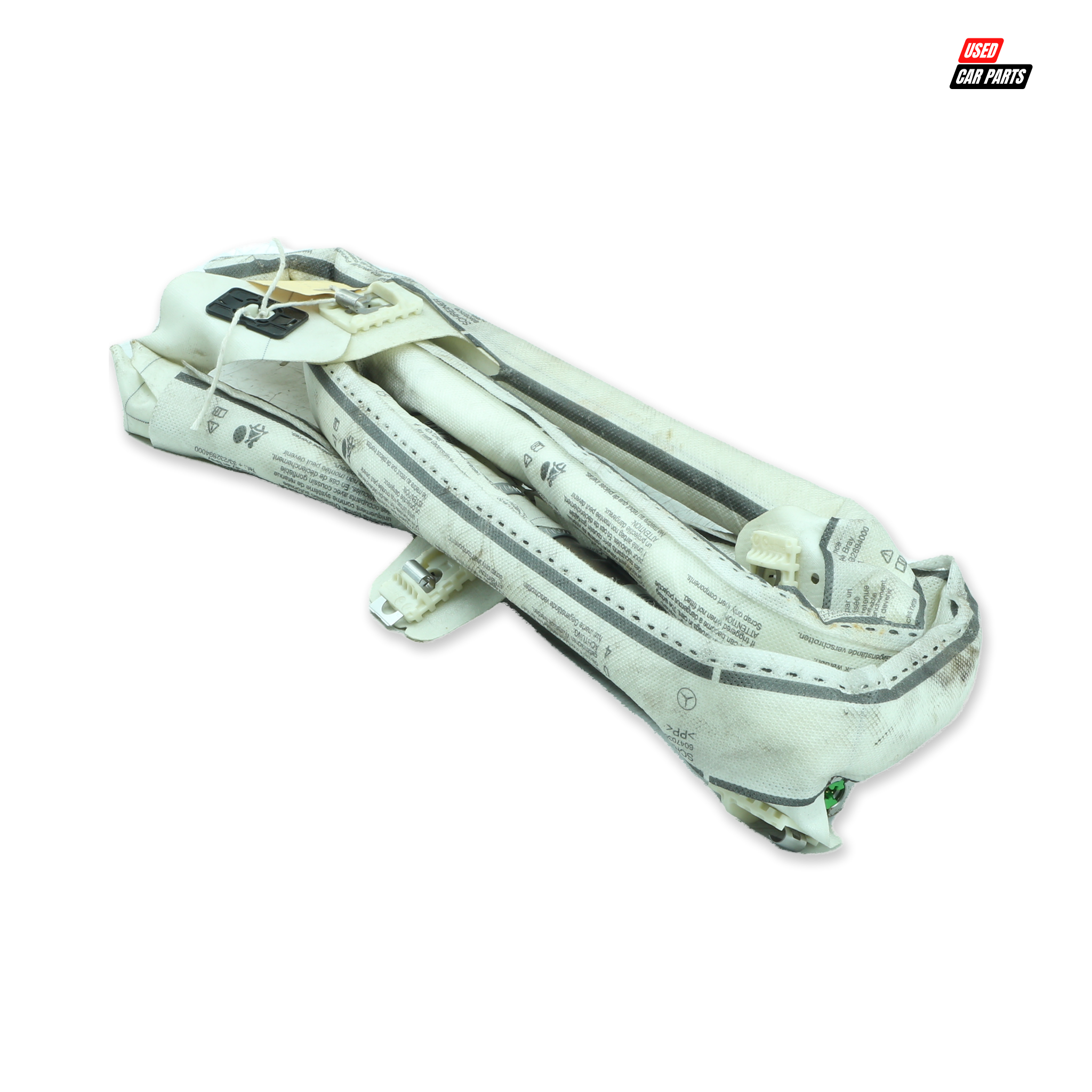 Used Drivers Side Curtain Airbag (Part Number 604703300) for 2012 MERCEDES-BENZ C180