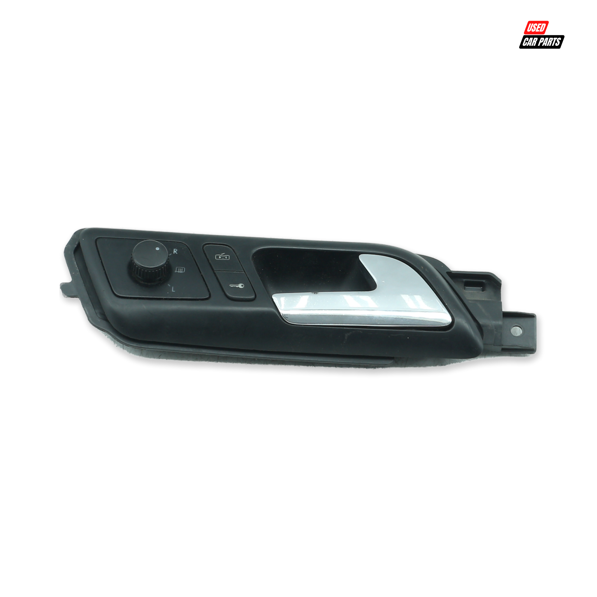 Used Drivers Side Front Door Handle (Part Number 6Q2837248G) for 2009 Volkswagen Polo Mk4 Sedan