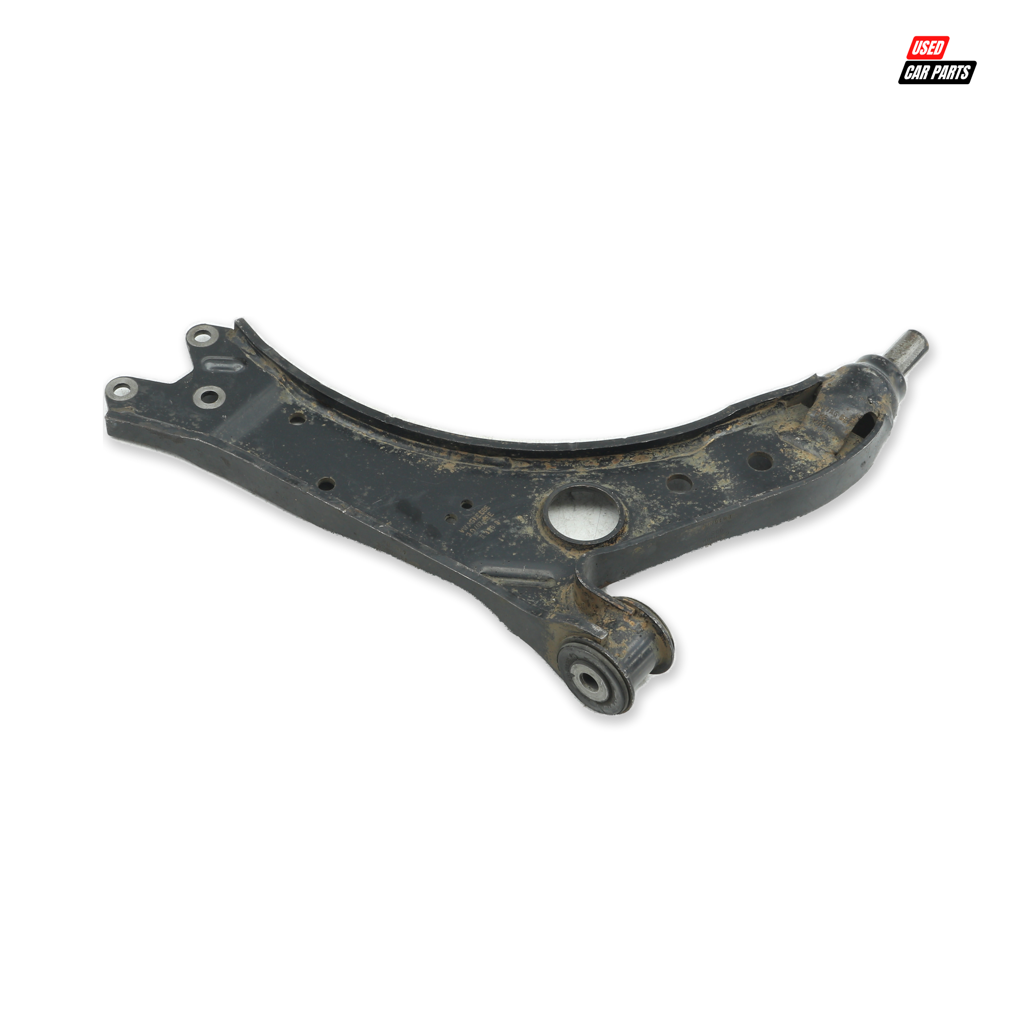 Used Driver's Side Front Lower Suspension Arm (Part Number 1K0407189E) for 2000 VOLKSWAGEN PASSAT