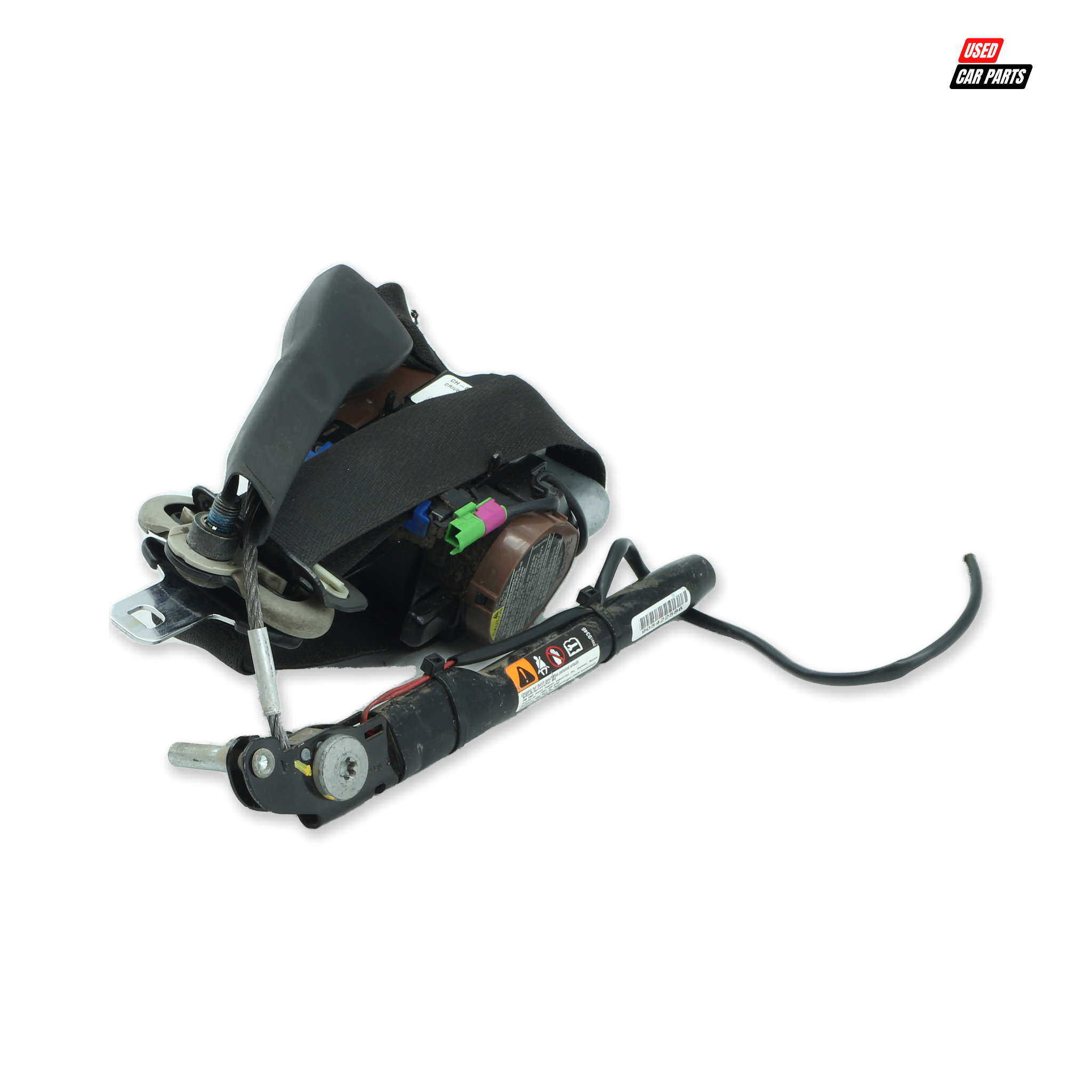 Used Drivers Side Front Seatbelt for 2012 CHEVROLET CAPTIVA 2.4 LT White