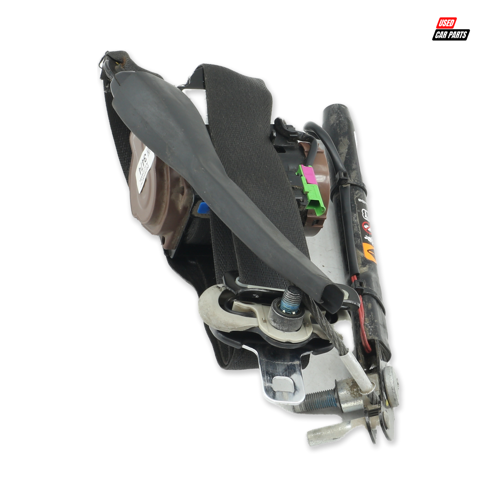 Used Drivers Side Front Seatbelt for 2012 CHEVROLET CAPTIVA 2.4 LT White