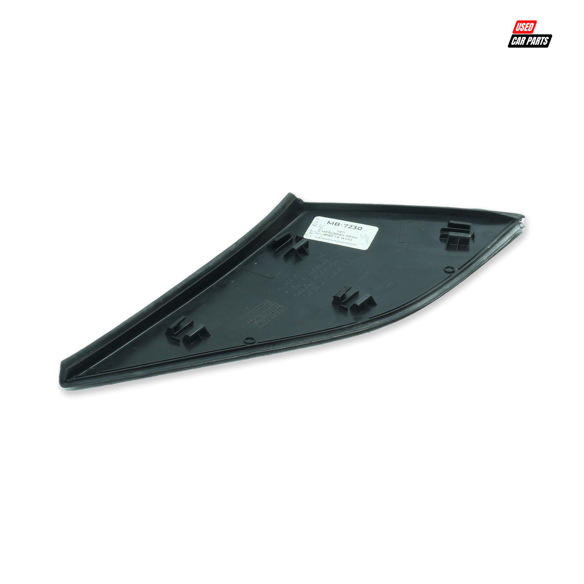 Used Mercedes-Benz B180 2011 Drivers Side Mirror Cover (Part Number A1696904087)