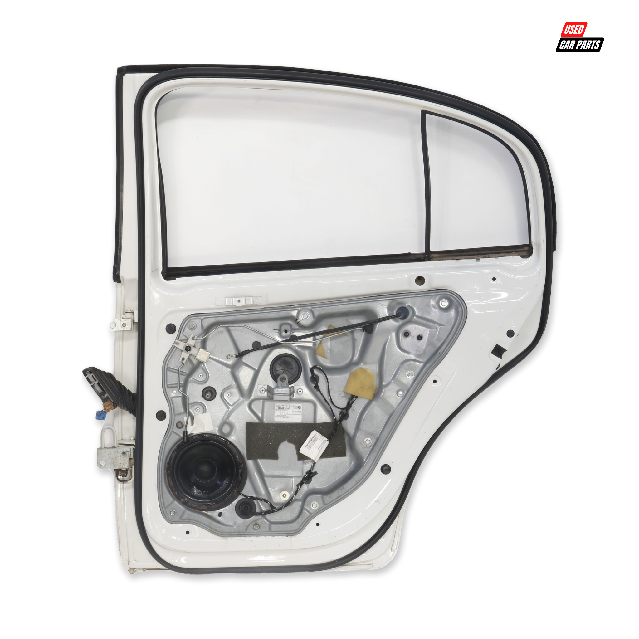 Drivers Side Rear Door for 2009 Volkswagen Polo Mk4 Sedan (Used/Salvaged)