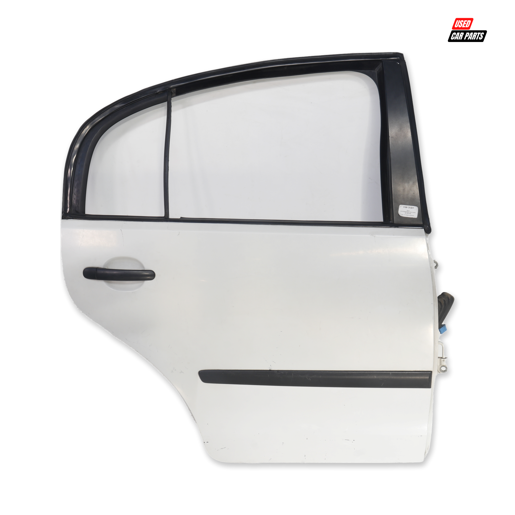 Drivers Side Rear Door for 2009 Volkswagen Polo Mk4 Sedan (Used/Salvaged)