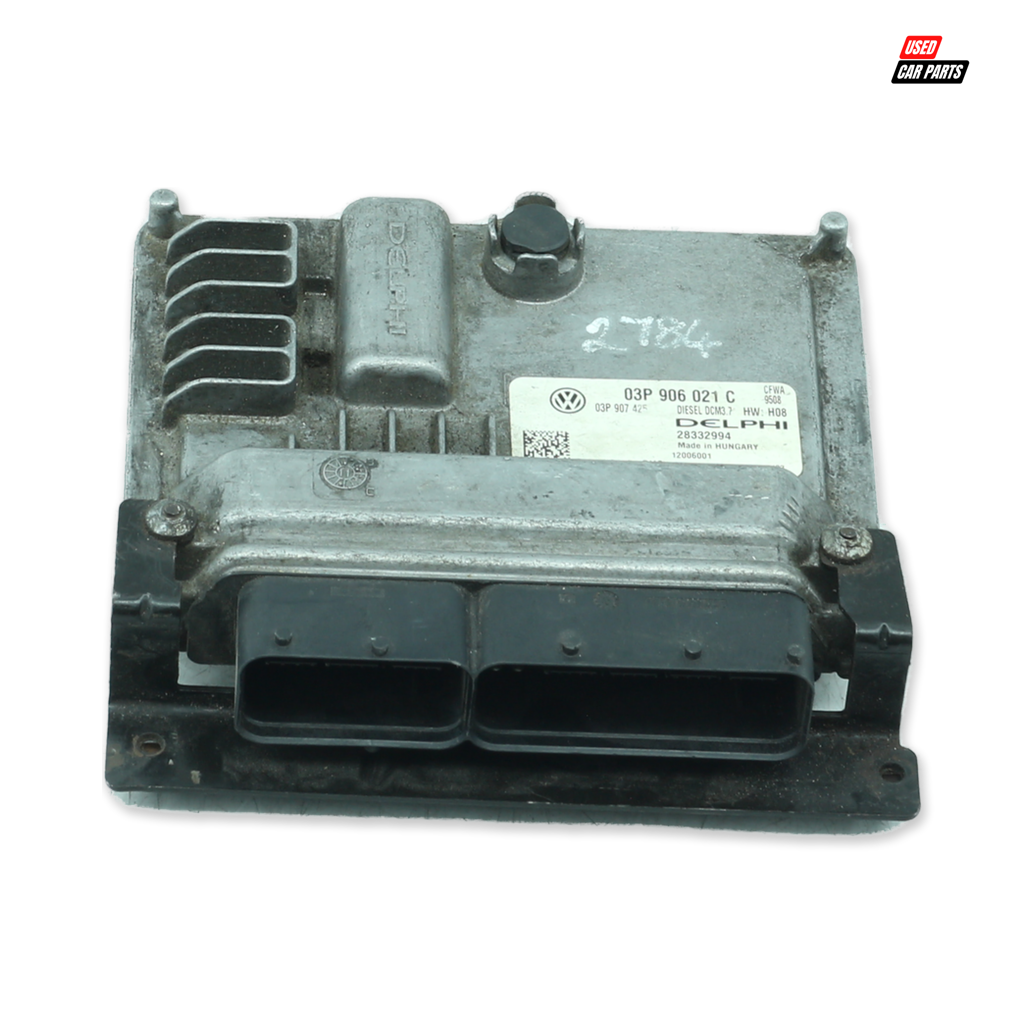 Used VW Polo Mk5 TDI 2009 Engine Control Unit ECU Part Number 03P906021C