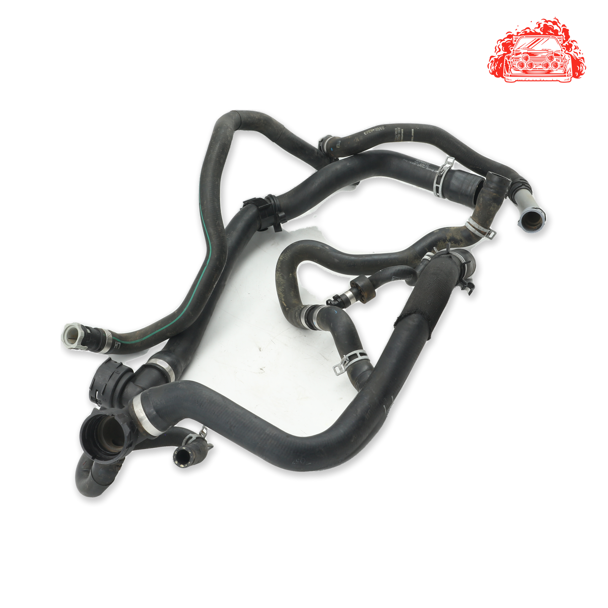 Ford Kuga 2.0 TDCI Water Pipe Set - 8V618286CC,8V6118C553BB