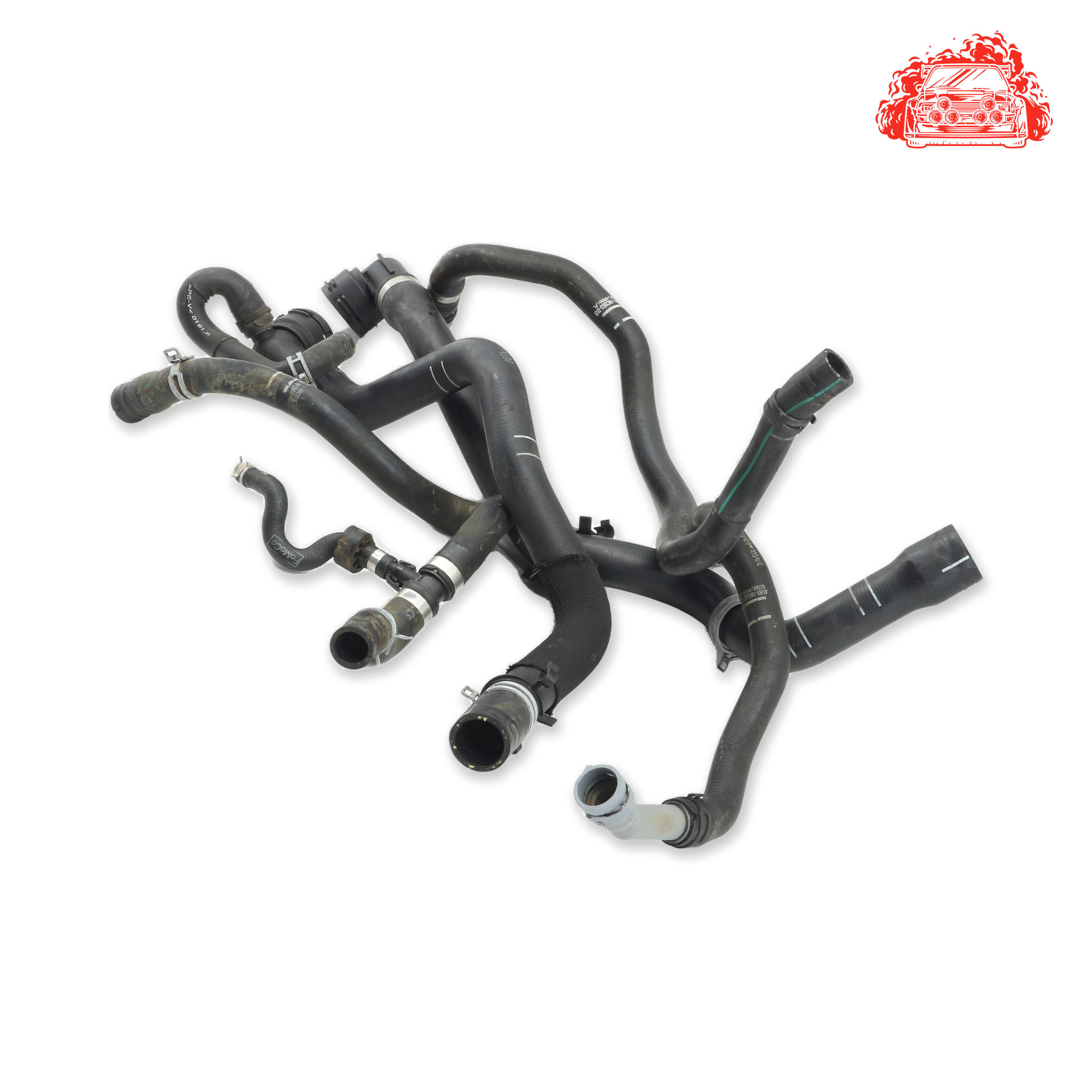 Ford Kuga 2.0 TDCI Water Pipe Set - 8V618286CC,8V6118C553BB
