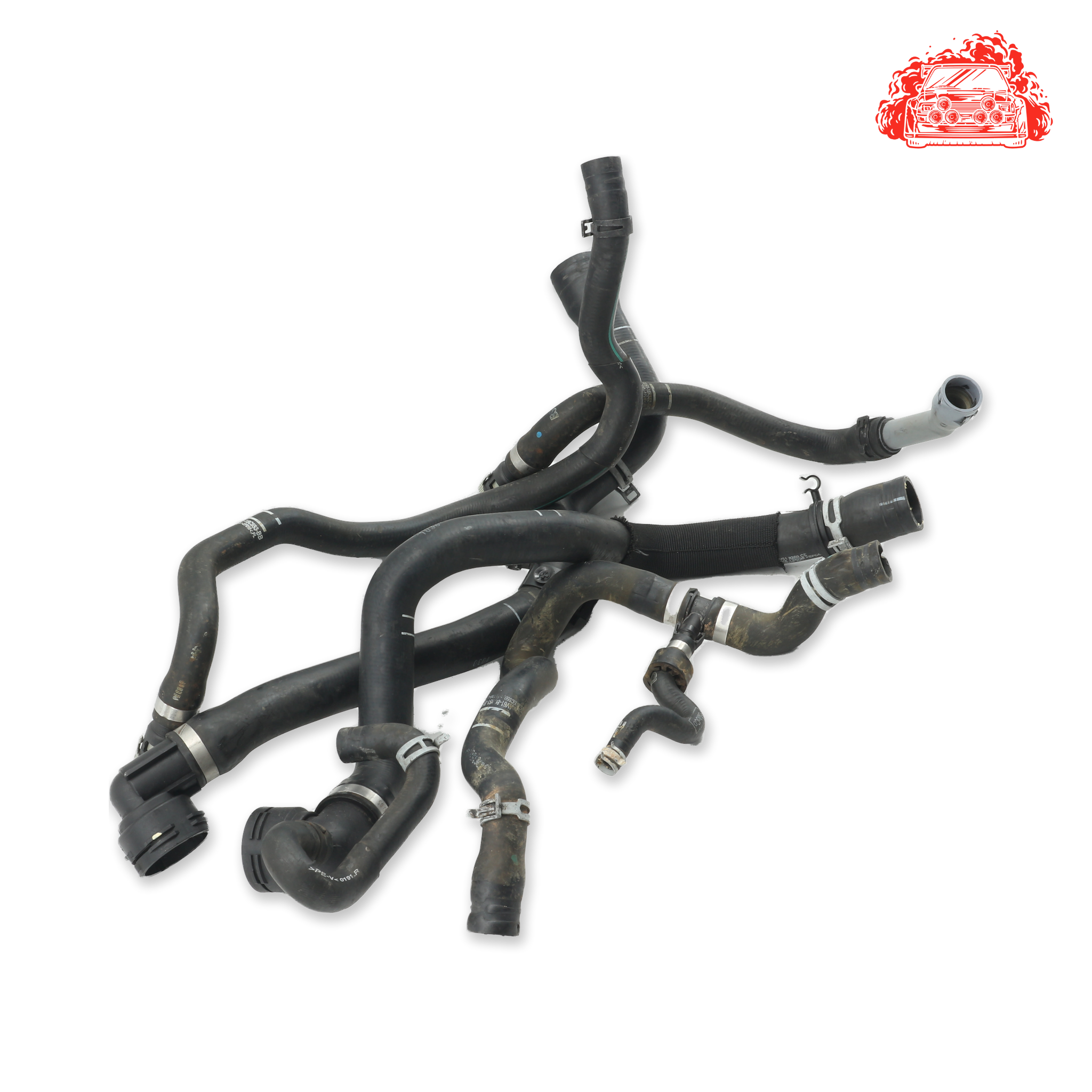 Ford Kuga 2.0 TDCI Water Pipe Set - 8V618286CC,8V6118C553BB
