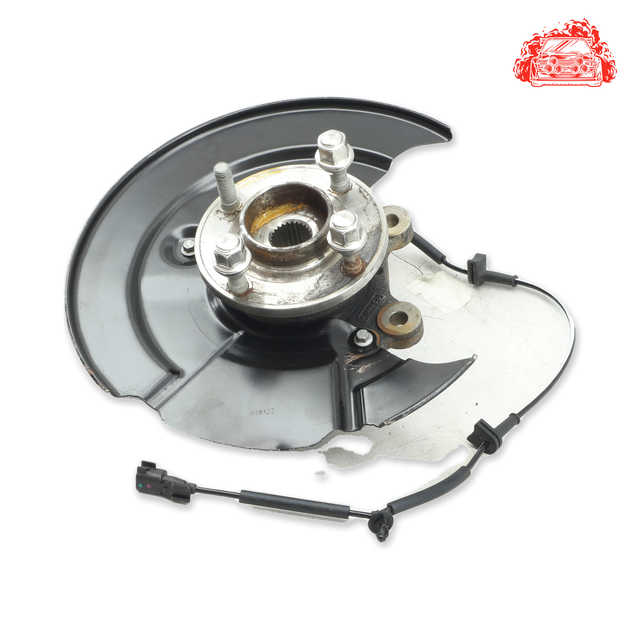 Used Ford EcoSport GN153K170 Driver Side Front Knuckle and Hub