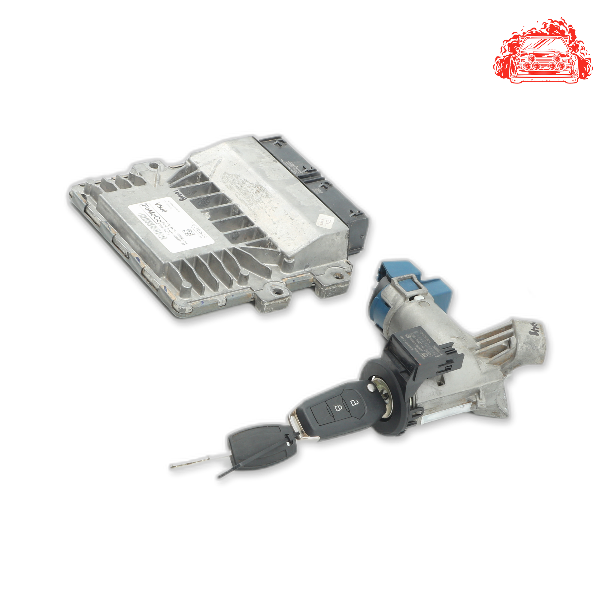 Ford EcoSport ECU Keys Ignition KN15-12A650-HA