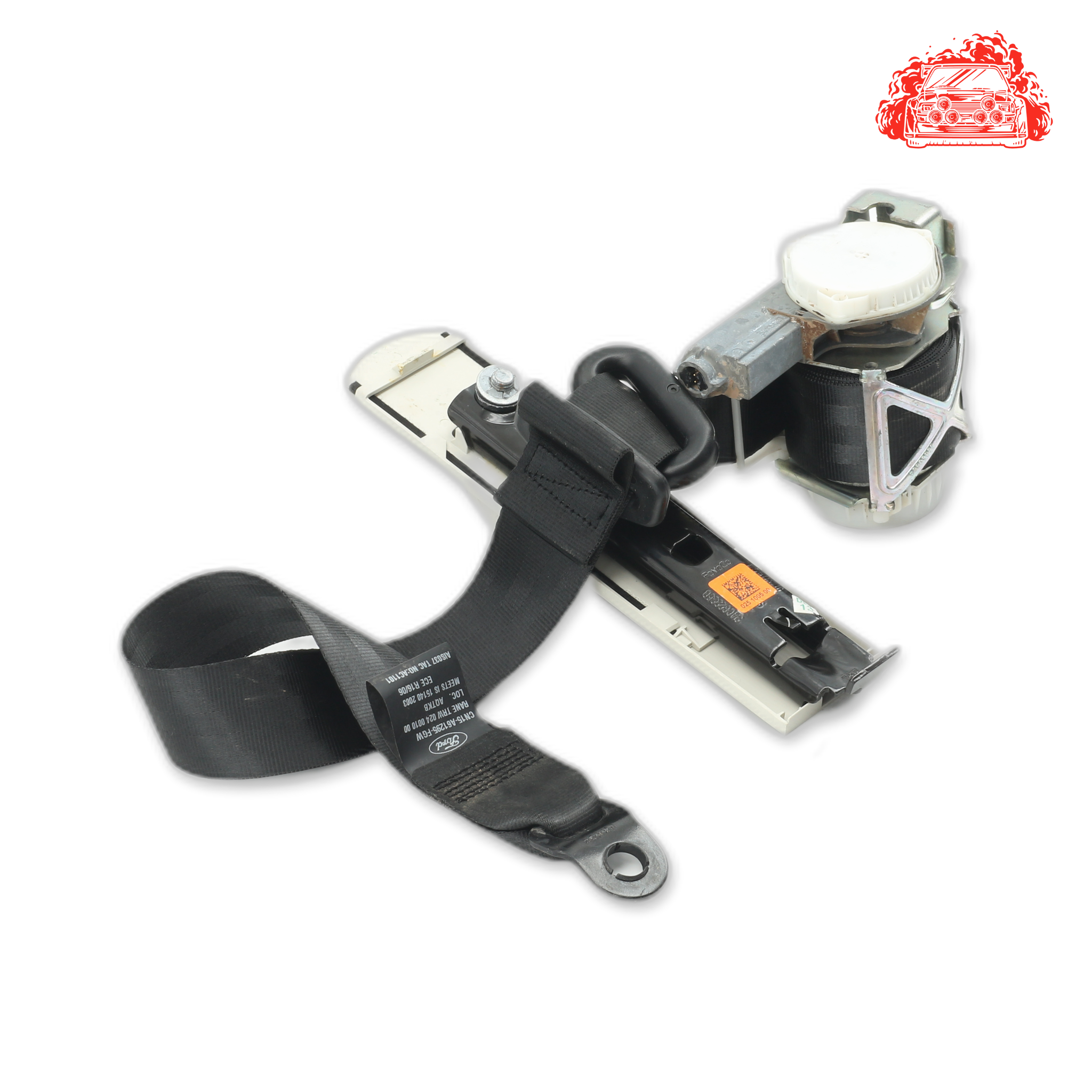 Used Ford EcoSport Passenger Side Front Pretensioner Seat Belt - OEM Part 34019804