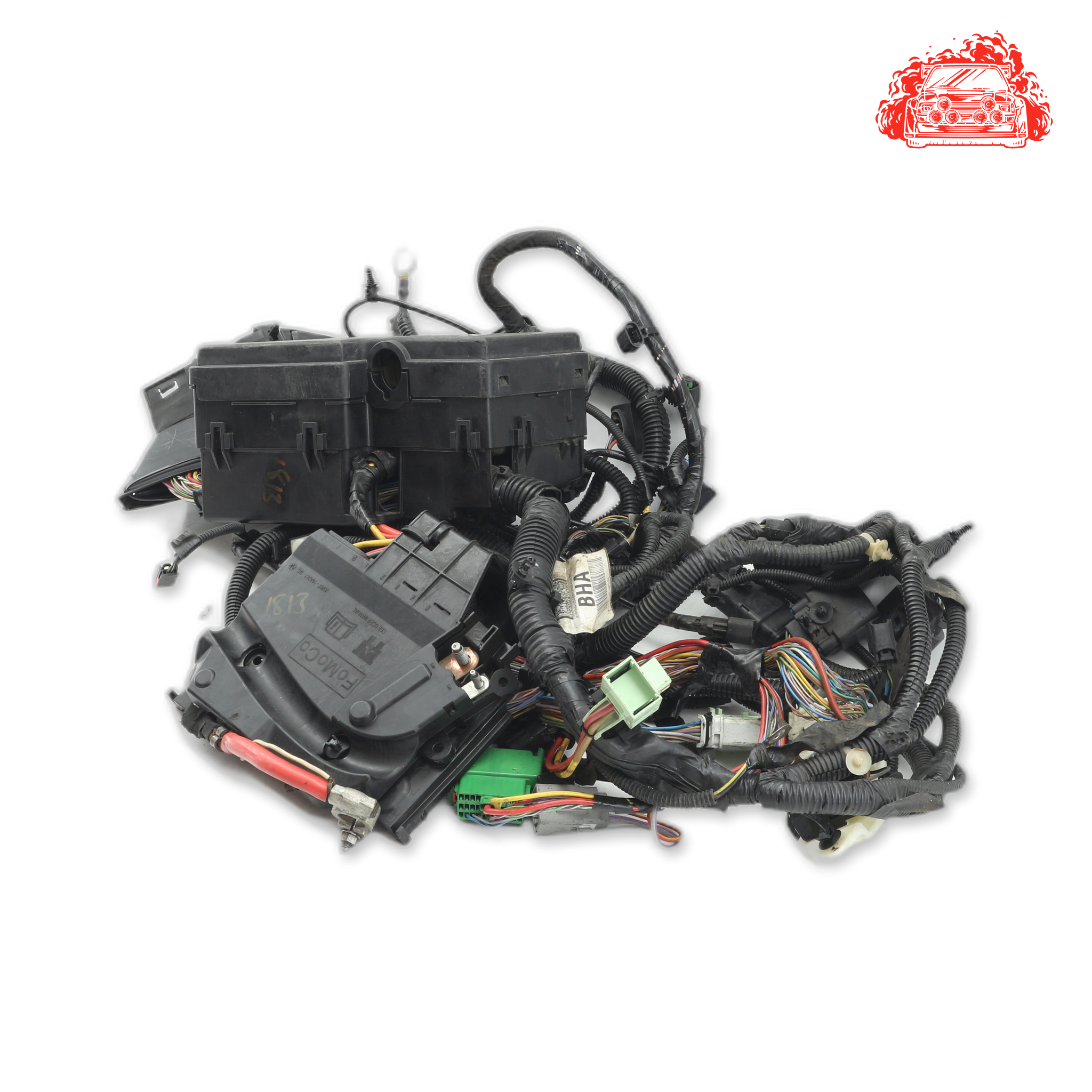 Used Ford Focus EcoBoost Engine Wiring Harness and Fusebox