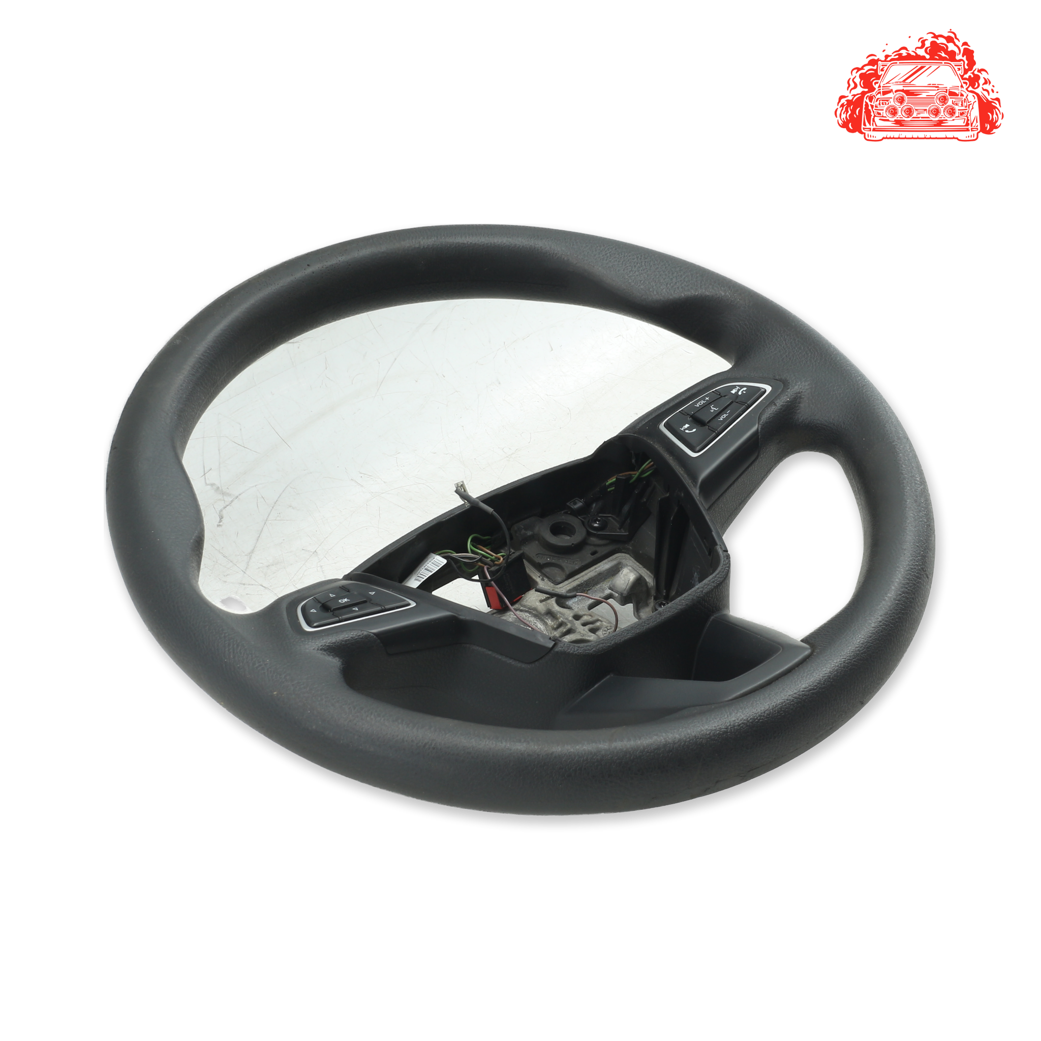 Ford Focus EcoBoost Steering Wheel - OEM Part F1EB3600CG3ZHE