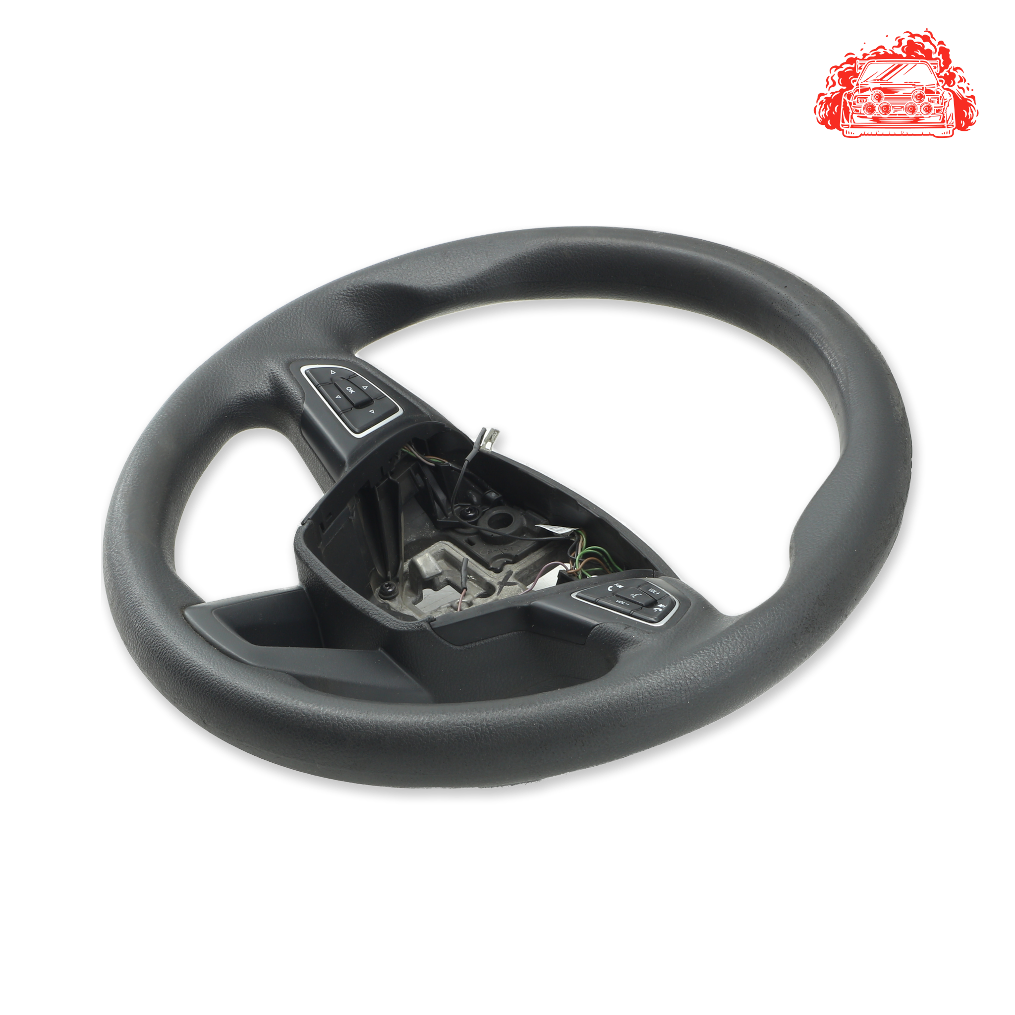 Ford Focus EcoBoost Steering Wheel - OEM Part F1EB3600CG3ZHE