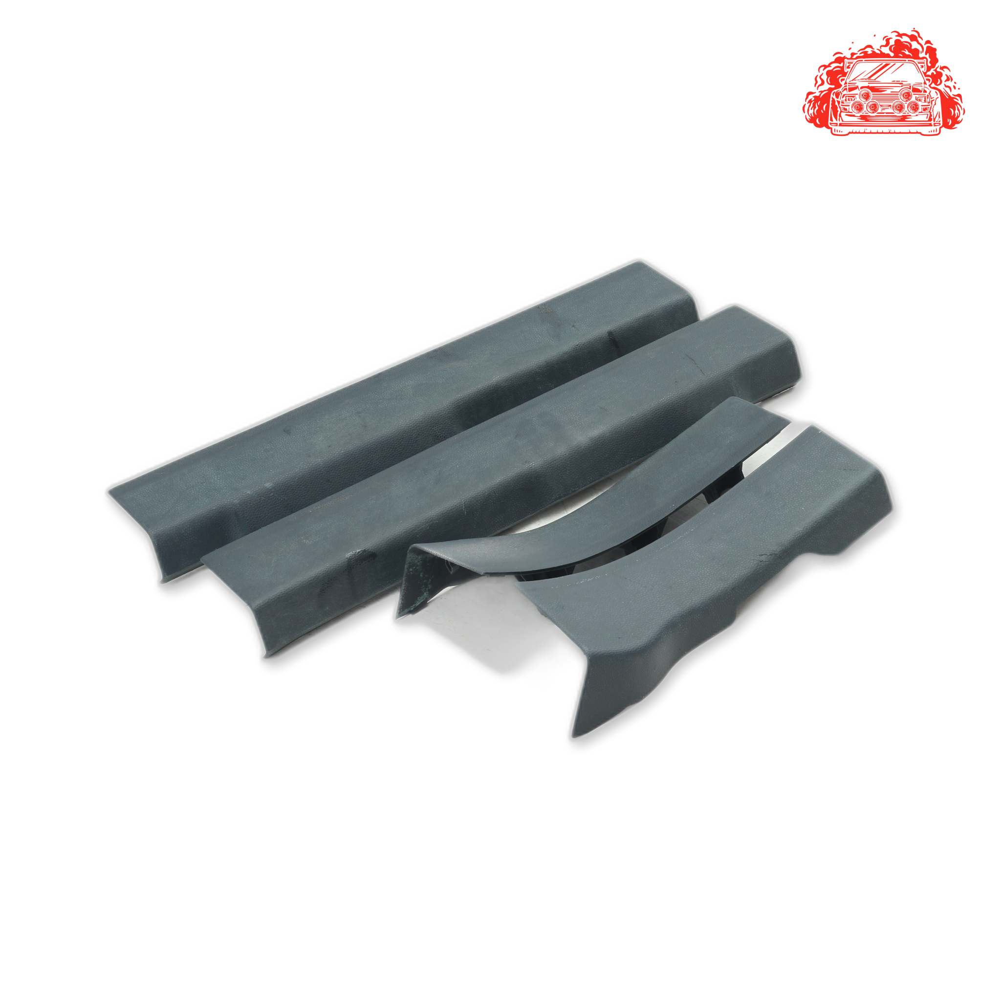 Ford Fiesta 1.6 Ambiente Powershift Door Sill Trim Strip Set - OEM Part 8A61-A13201-ABW