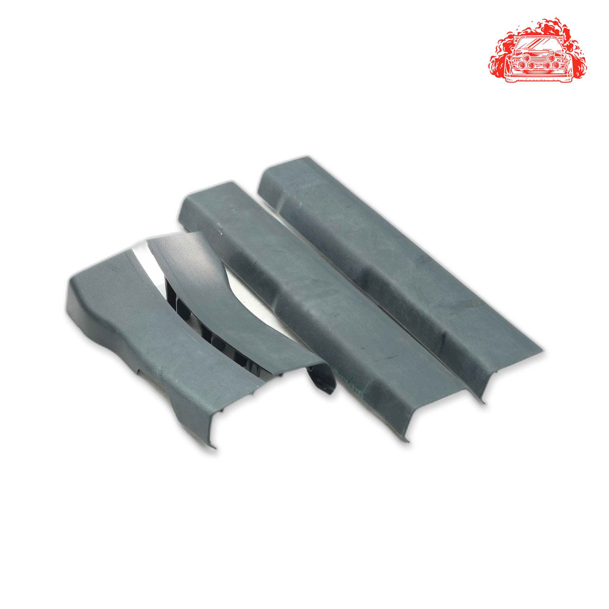Ford Fiesta 1.6 Ambiente Powershift Door Sill Trim Strip Set - OEM Part 8A61-A13201-ABW
