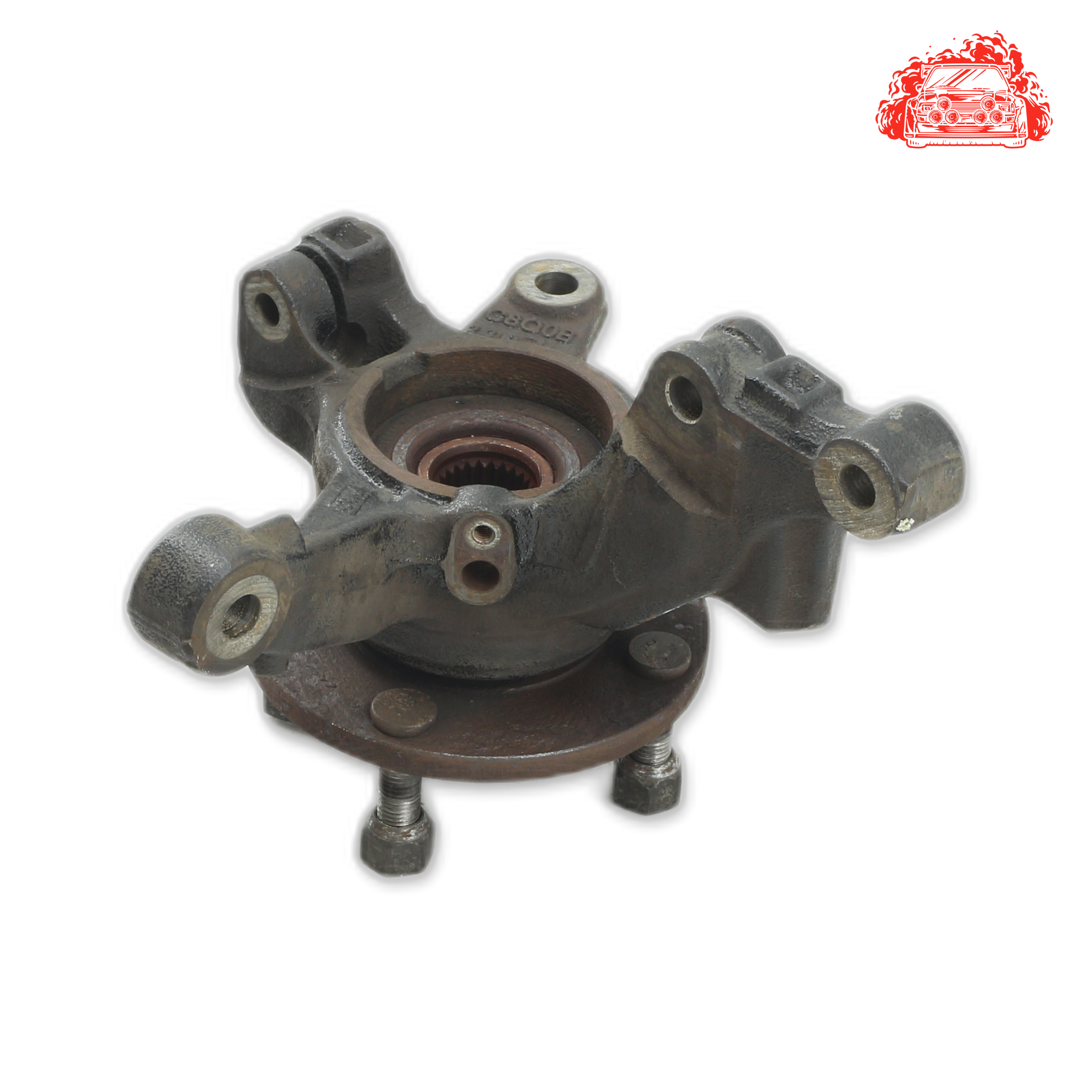 Ford Fiesta 1.6 Ambiente Powershift Driver Side Front Knuckle & Hub