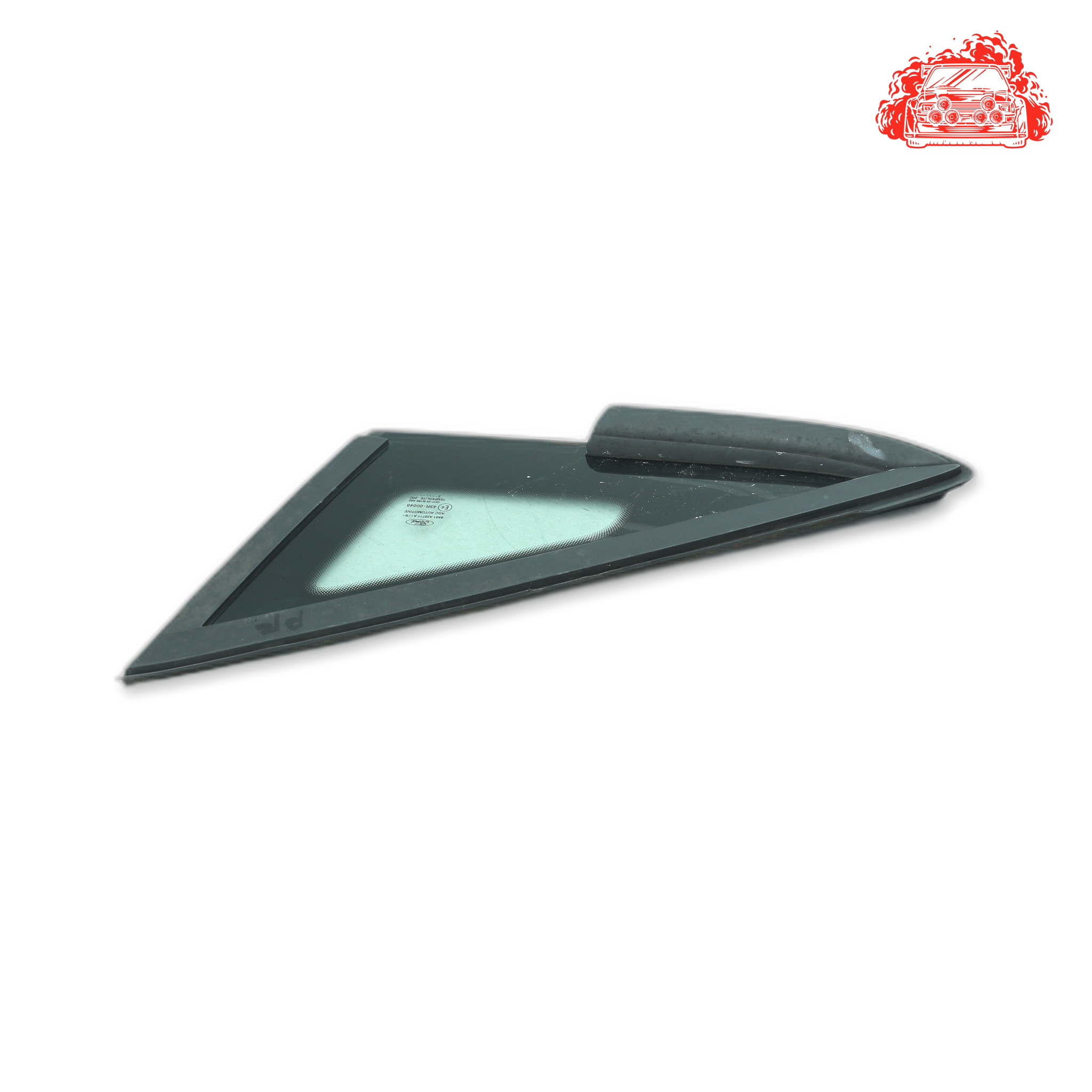 Used Ford Fiesta 1.6 Ambiente Powershift Passenger Side Front Quarter Window - OEM Part 8A61A29711A