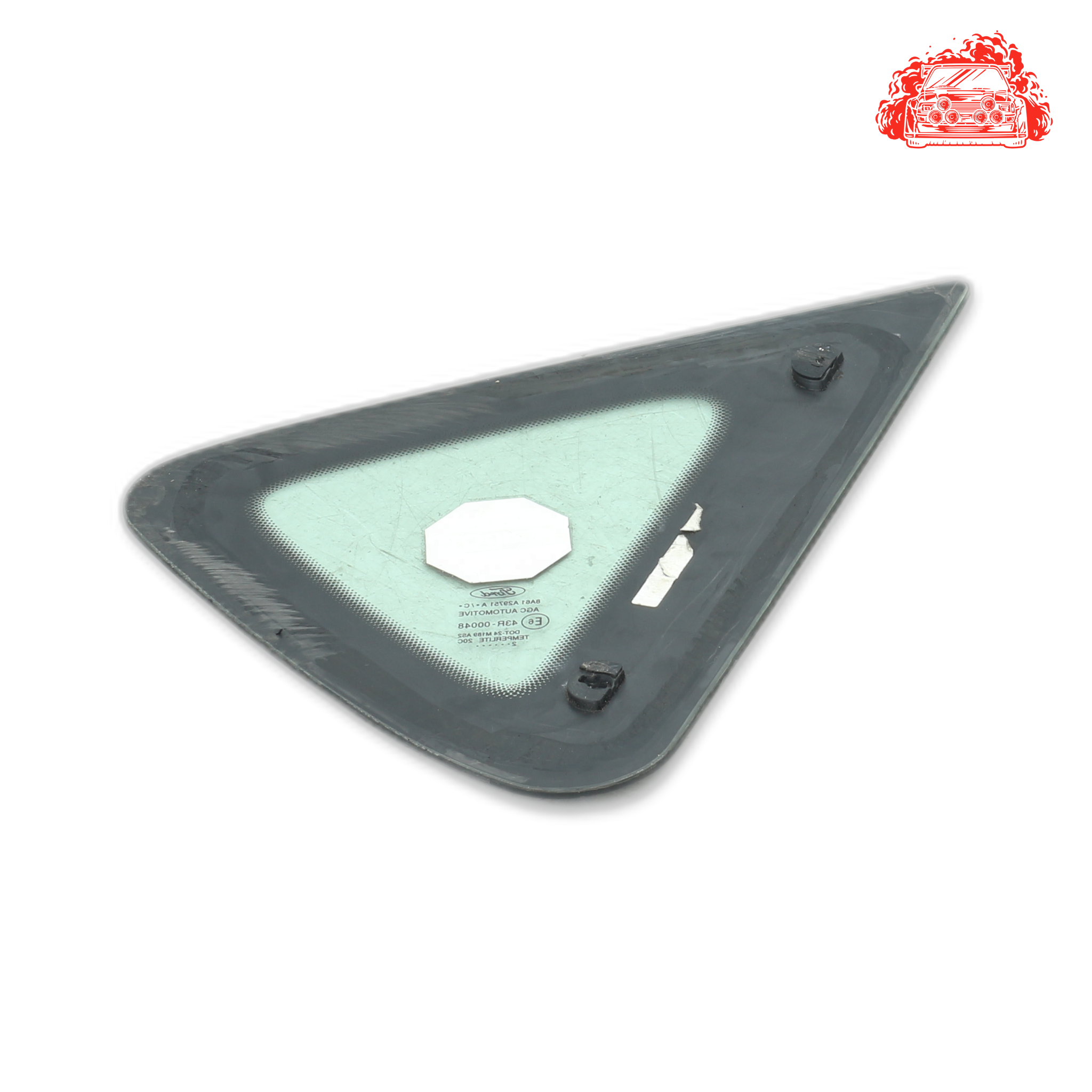 Used Ford Fiesta 1.6 Ambiente Powershift Passenger Side Rear Quarter Window - OEM Part 8A61A29751A