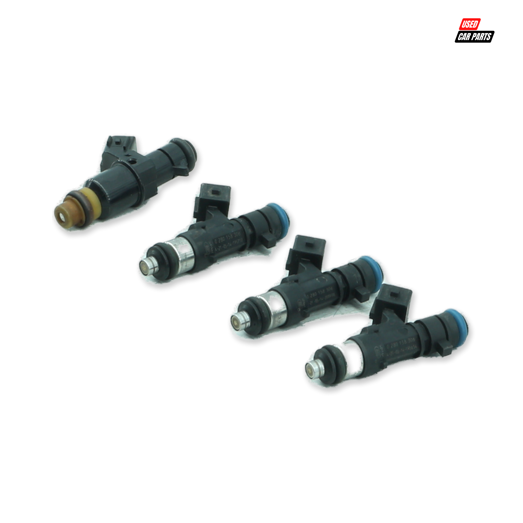 Used Fuel Injectors (Part Number 0280158306) for 2014 HONDA 1.2 TREND 5DR
