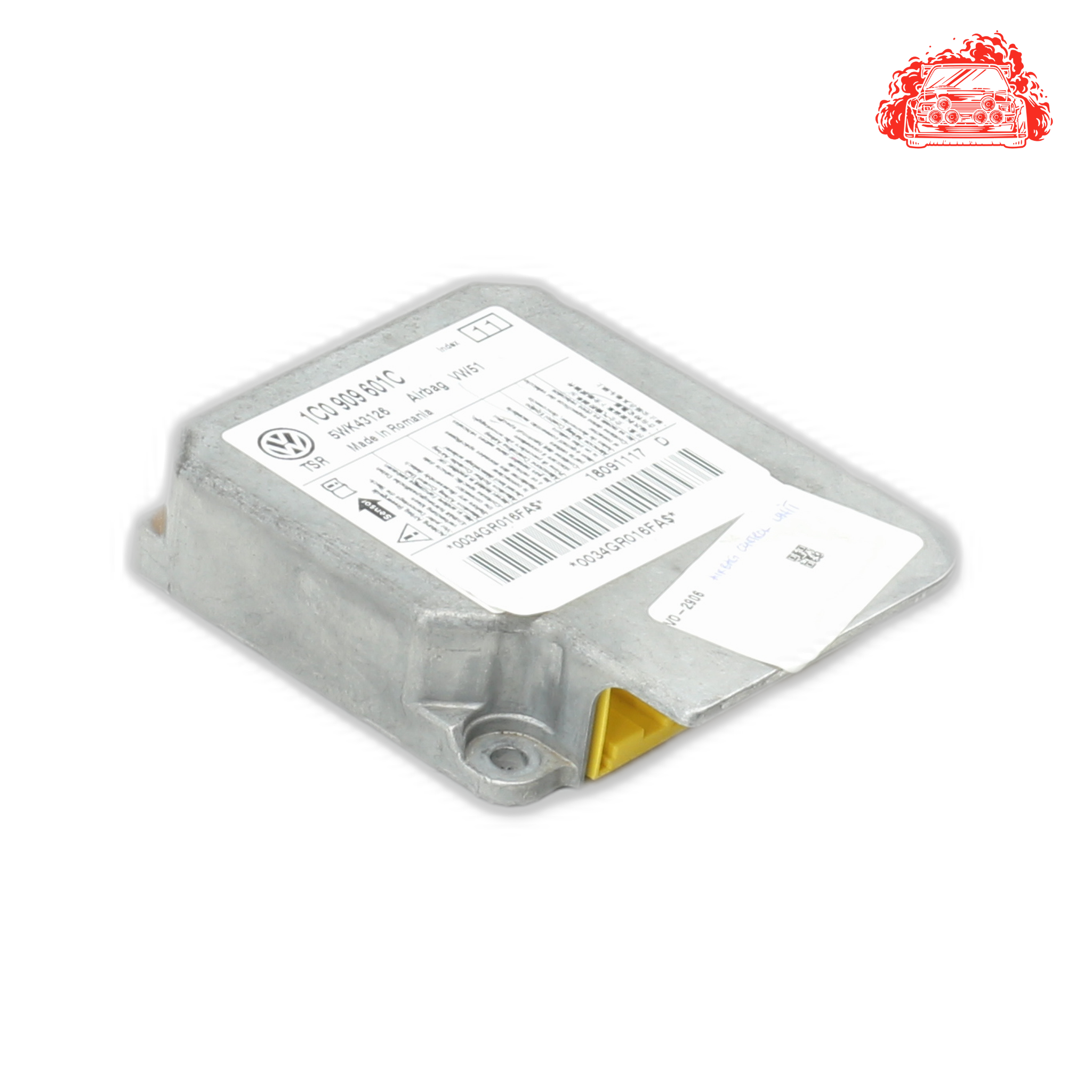 Used Volkswagen Golf Tenaciti 1.6i Airbag Control Module - OEM Part 1C0909601C