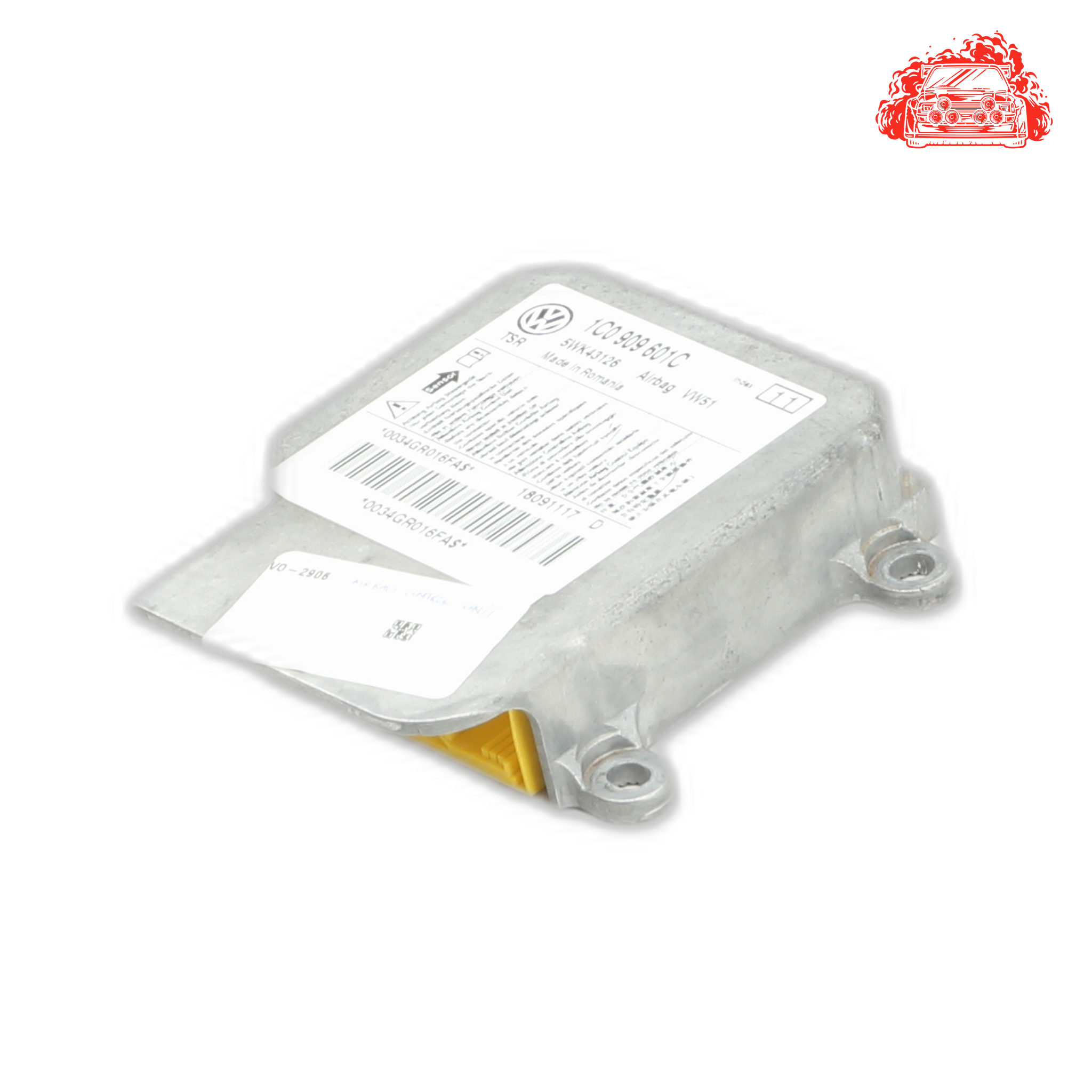 Used Volkswagen Golf Tenaciti 1.6i Airbag Control Module - OEM Part 1C0909601C