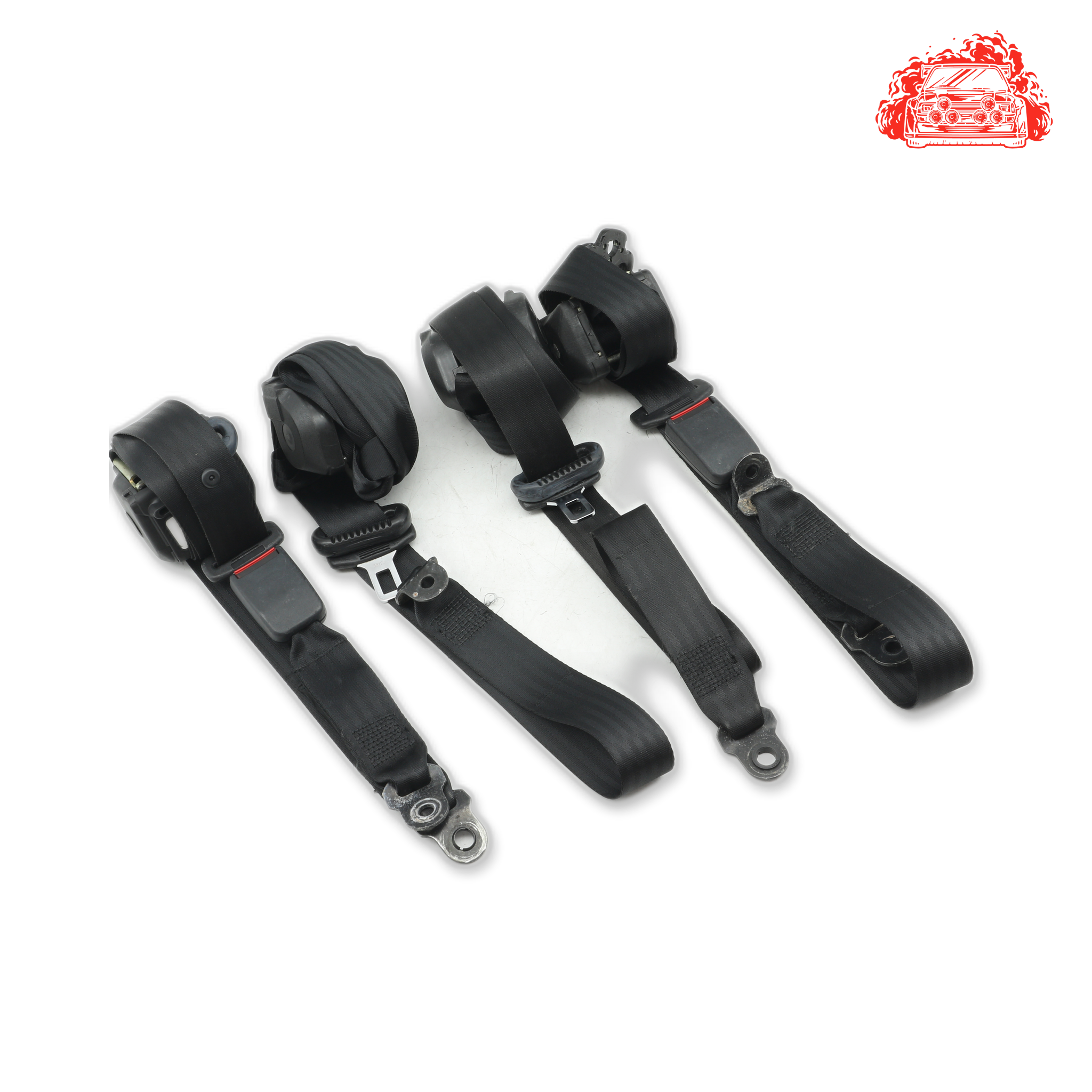 Used Volkswagen Golf Tenaciti 1.6i Front & Rear Seat Belt Set