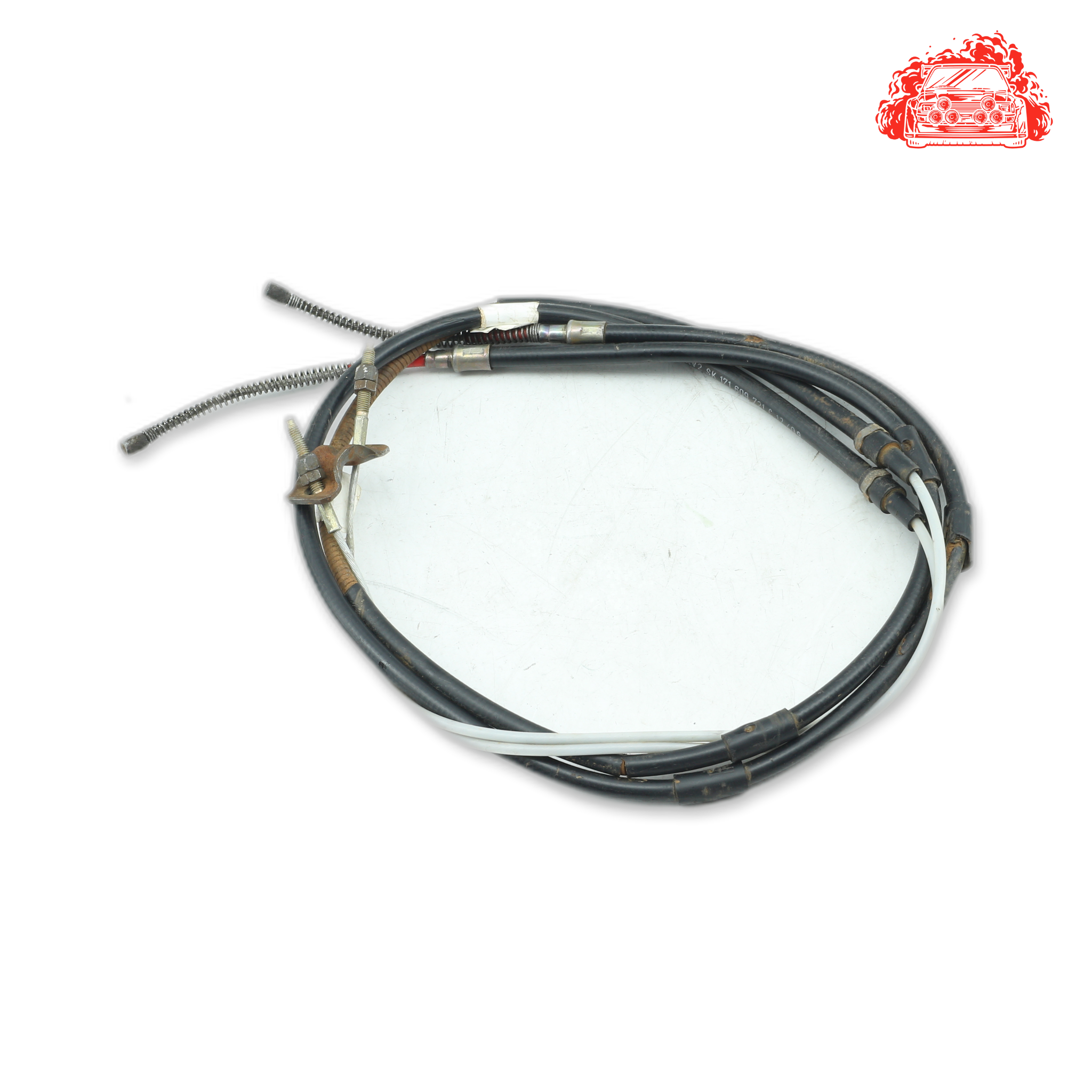 Used Volkswagen Golf Tenaciti 1.6i Handbrake Cables - OEM Part 171609721C