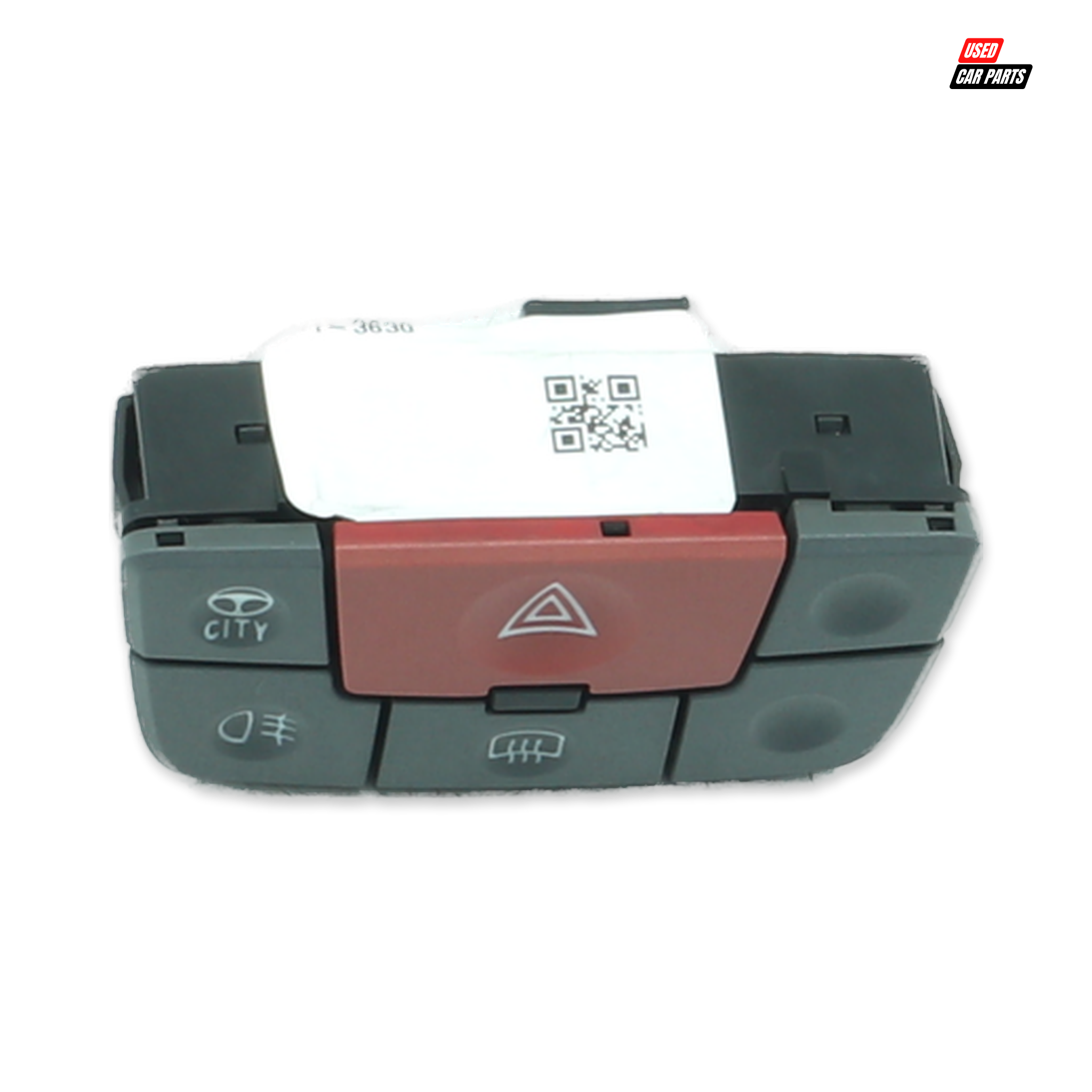 Used FIAT PANDA Hazard Switch (Part Number 735357113)