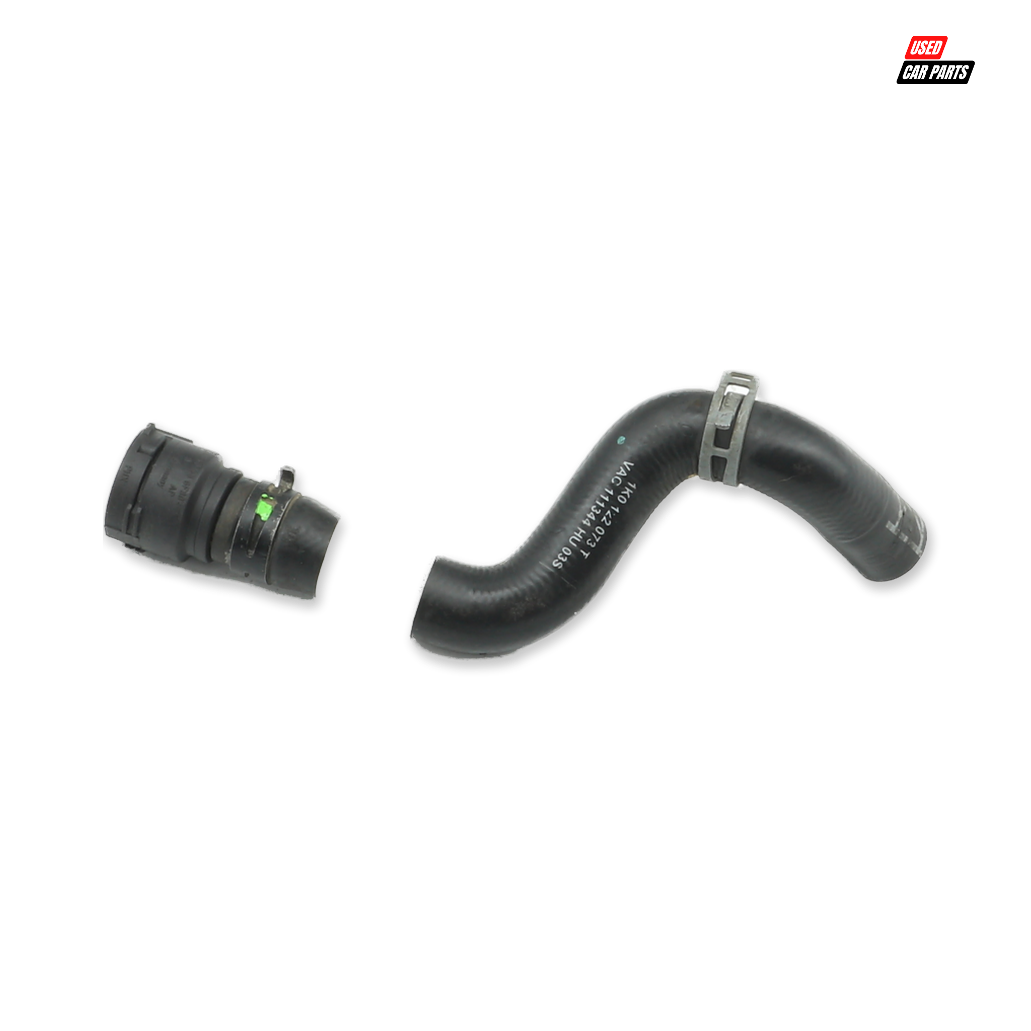 Used Heater Radiator Hoses (Part Number 1K0122073T) for 2015 VOLKSWAGEN JETTA GP 1.4 TSI COMFORTLINE